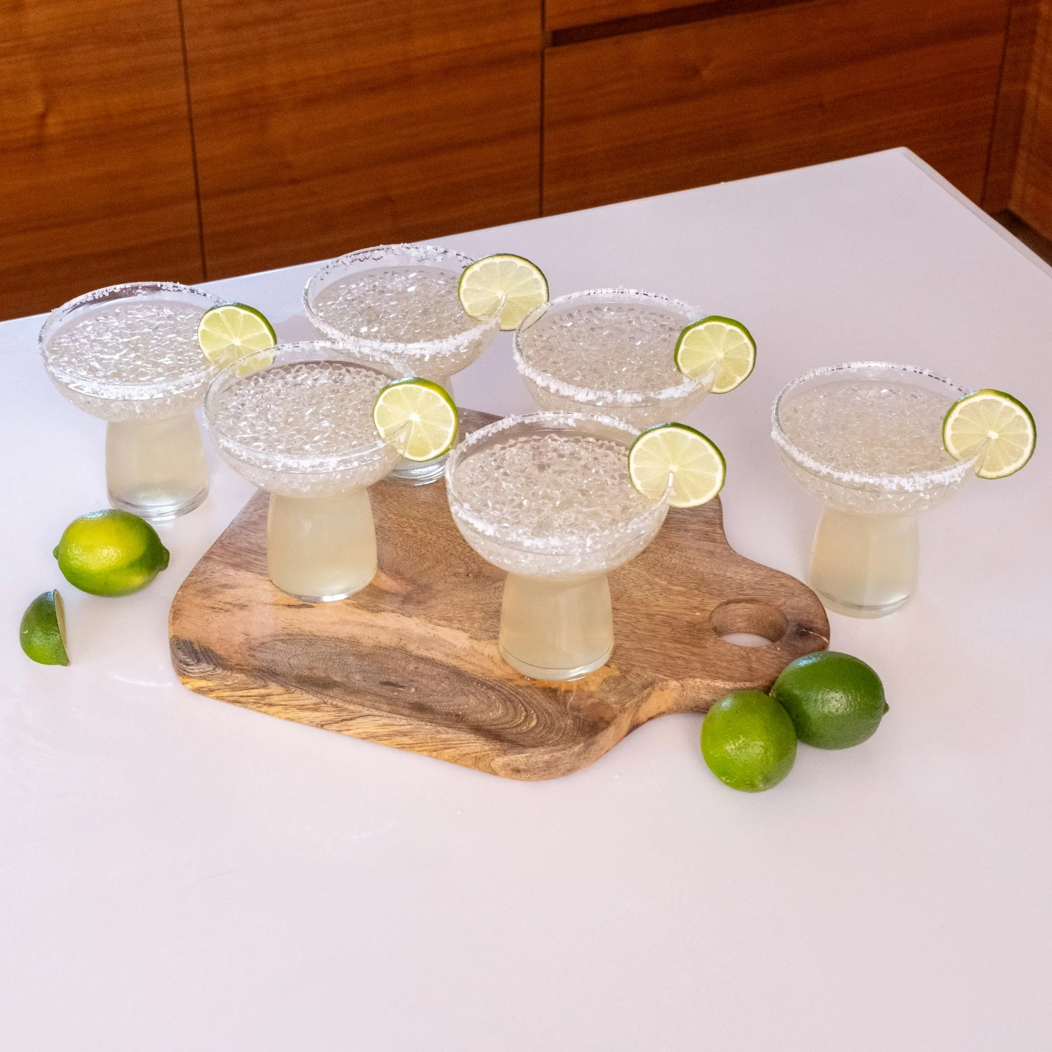 Libbey Stemless Margarita Glasses, 10.25 ounce, Set of 6