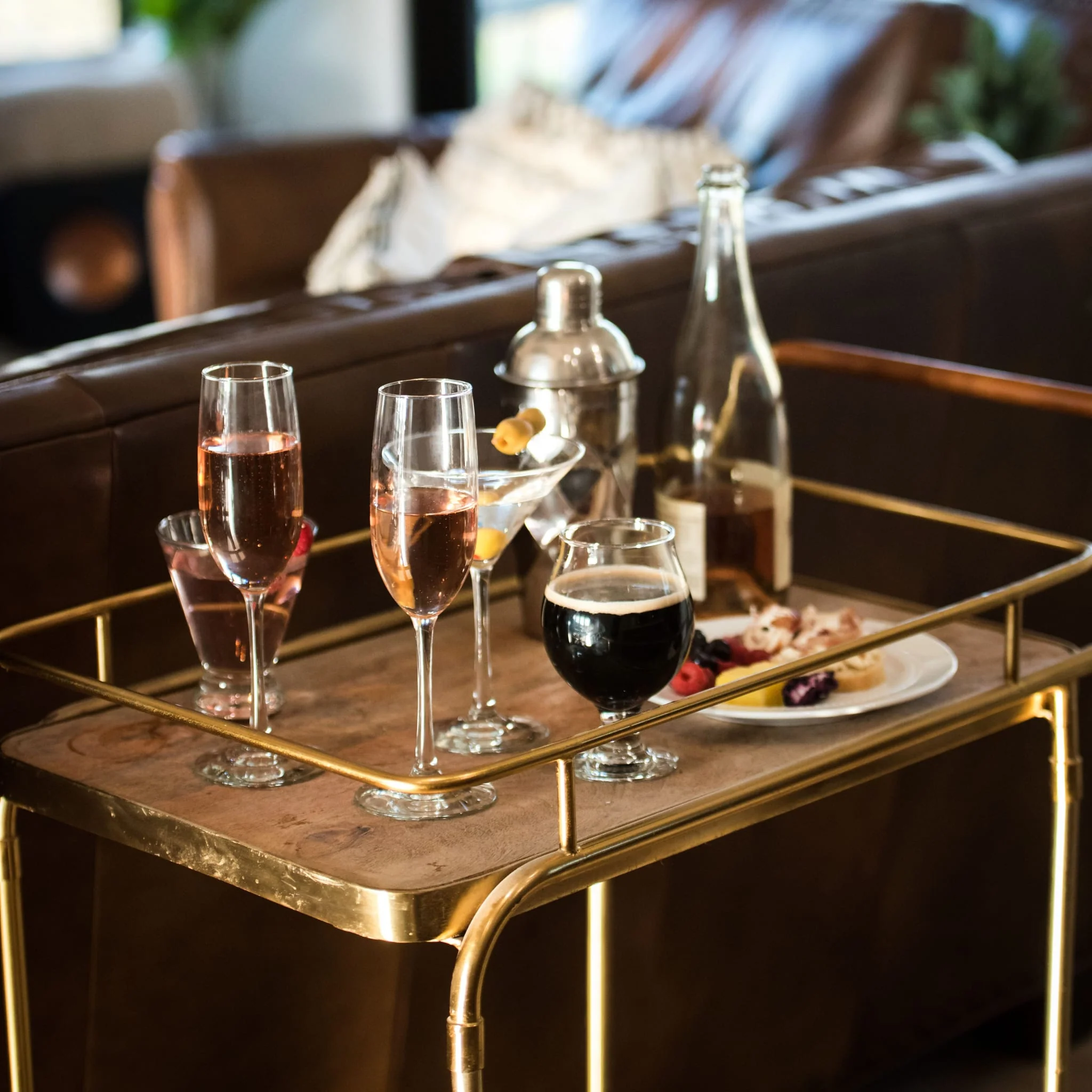 Libbey Entertaining Essentials 多功能鸡尾酒杯，10盎司，6只装