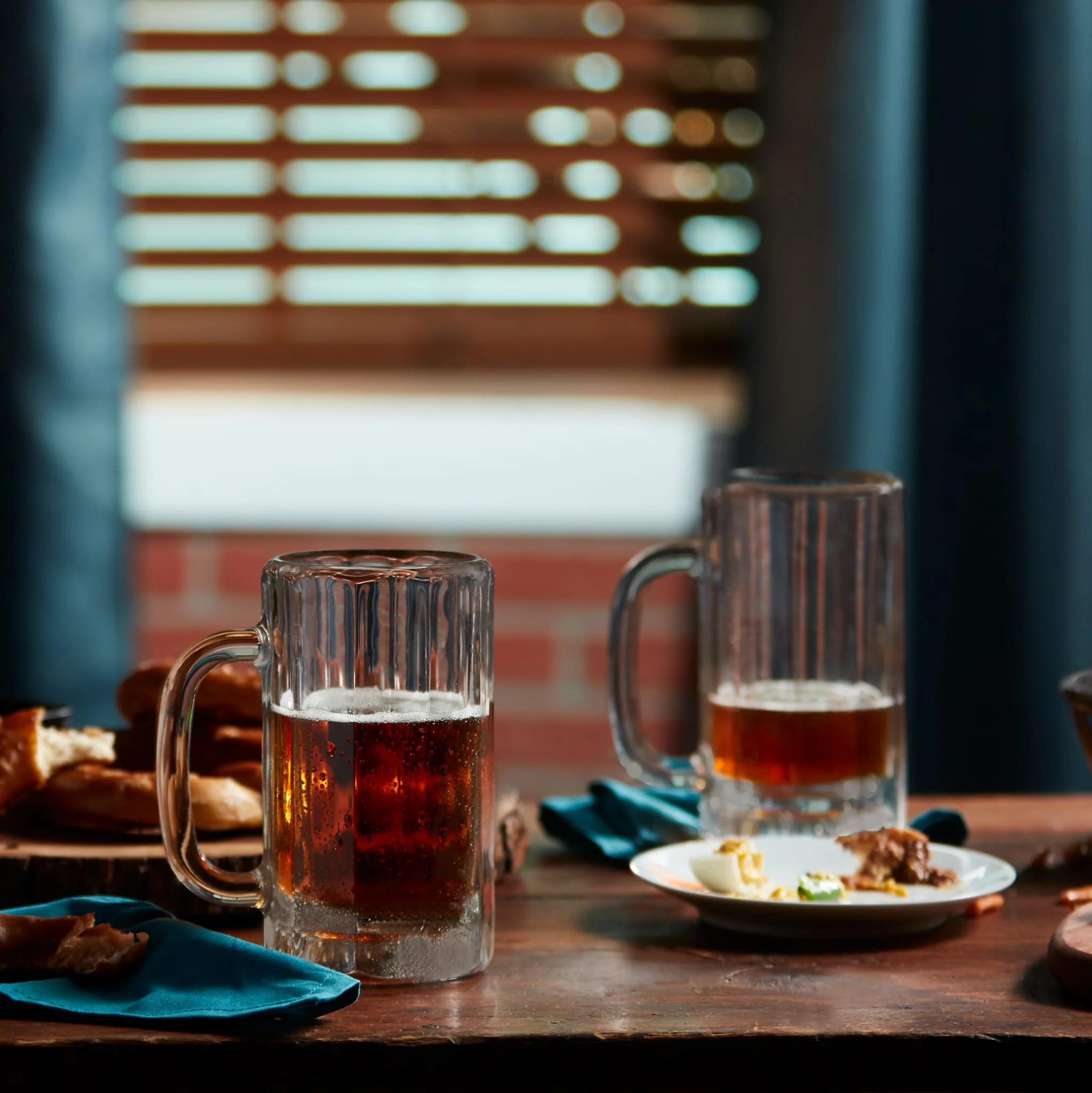 Libbey Heidelberg 玻璃啤酒杯，16 盎司，4 只装