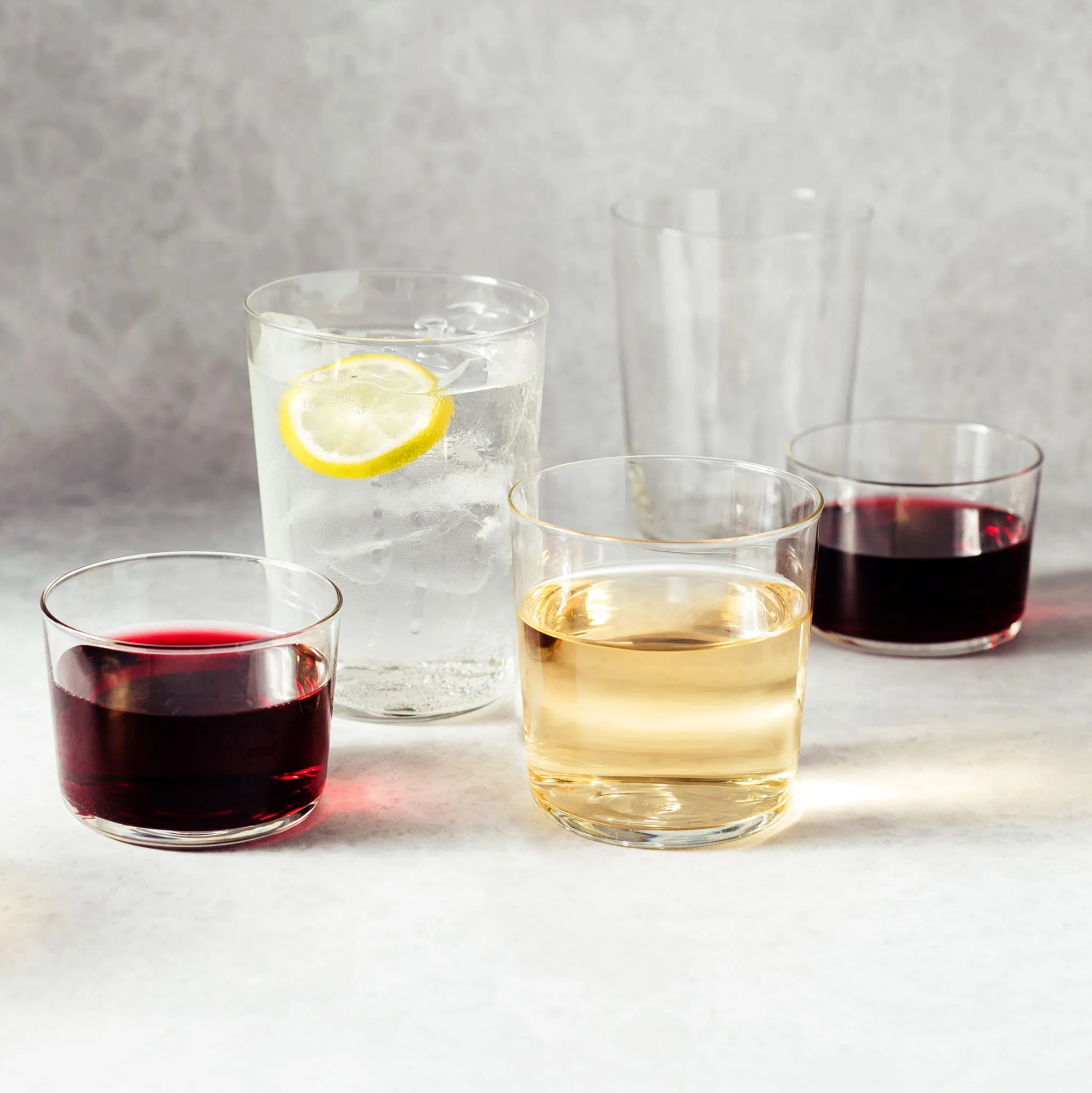 Libbey Café 平底玻璃杯，19 盎司，8 只装