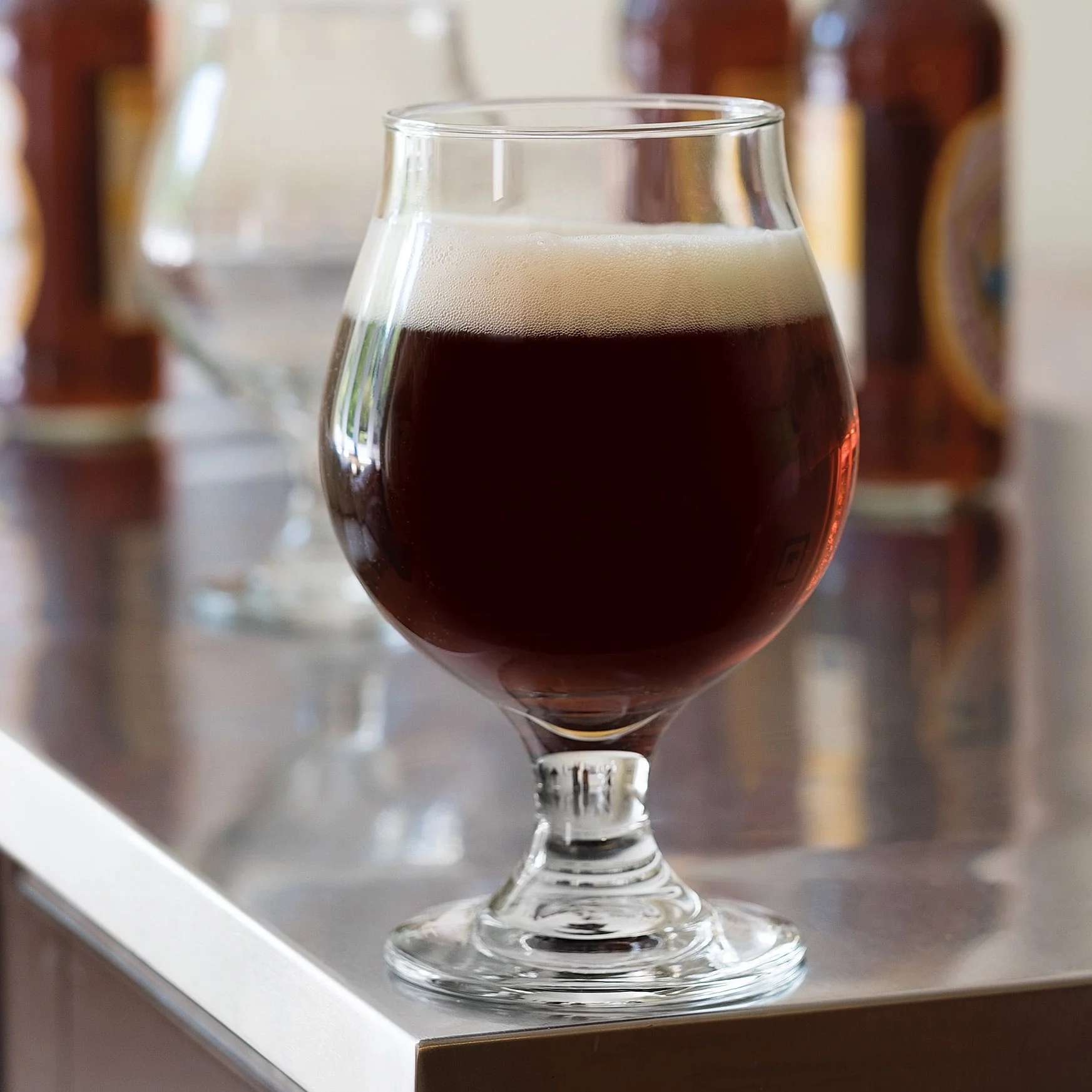 Libbey Craft Brews Classic Belgian Beer Glasses, 16 ounce, Set of 4