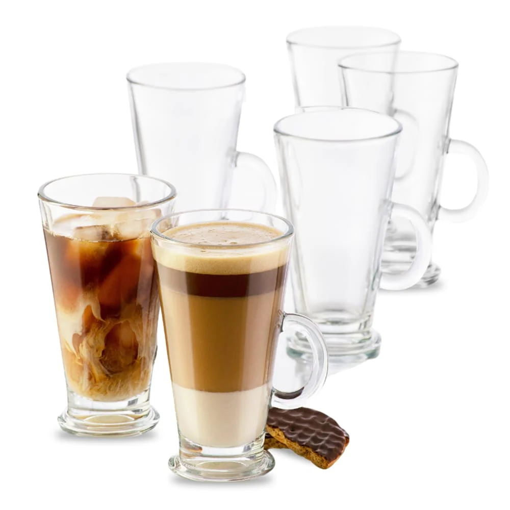 Libbey Catalina 爱尔兰咖啡马克杯，9 盎司，6 只装