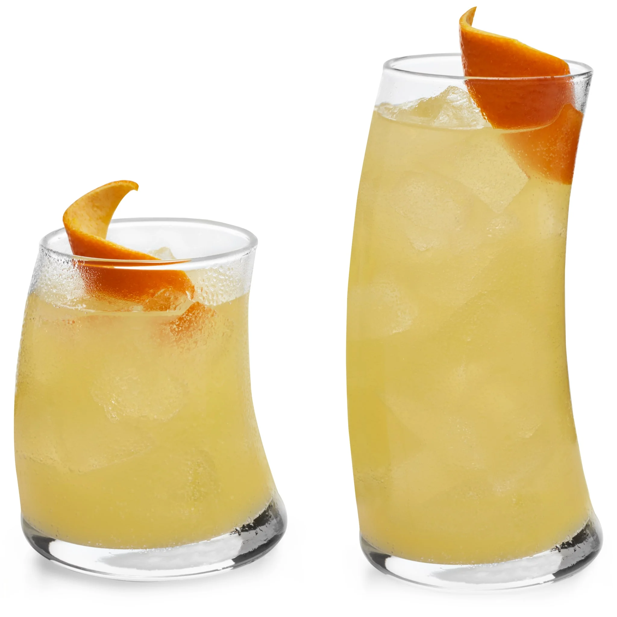 Libbey Swerve 16 件平底杯与古典杯套装