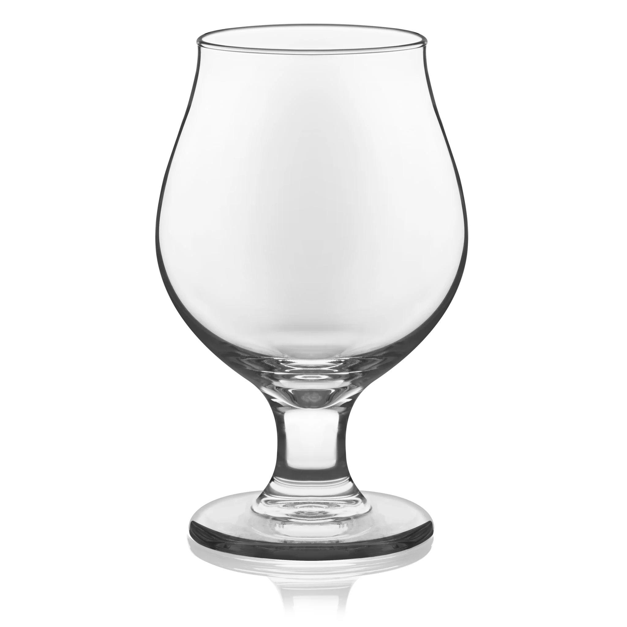 Libbey Craft Brews Classic Belgian Beer Glasses, 16 ounce, Set of 4