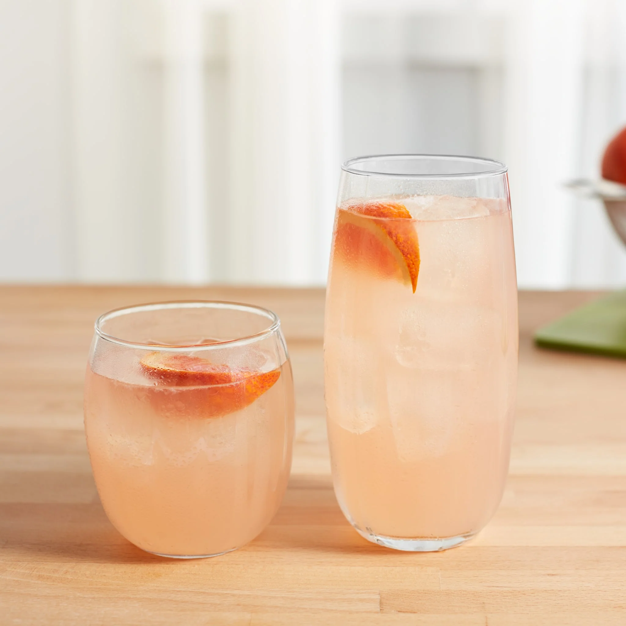 Libbey Samba 16件套平底杯与岩石杯玻璃杯套装