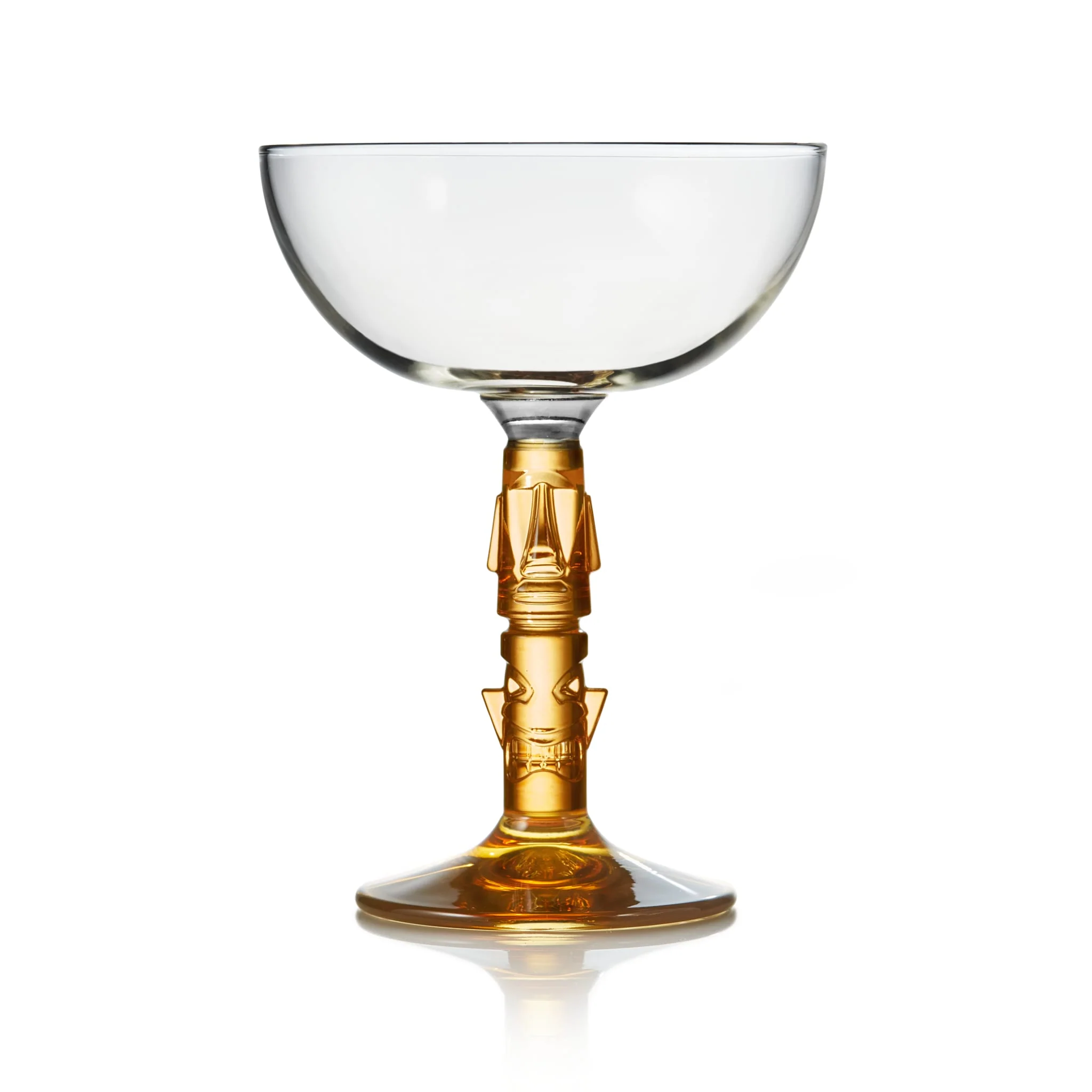 Libbey Tiki Coupe Cocktail Glasses, 8.5 ounce, Set of 4