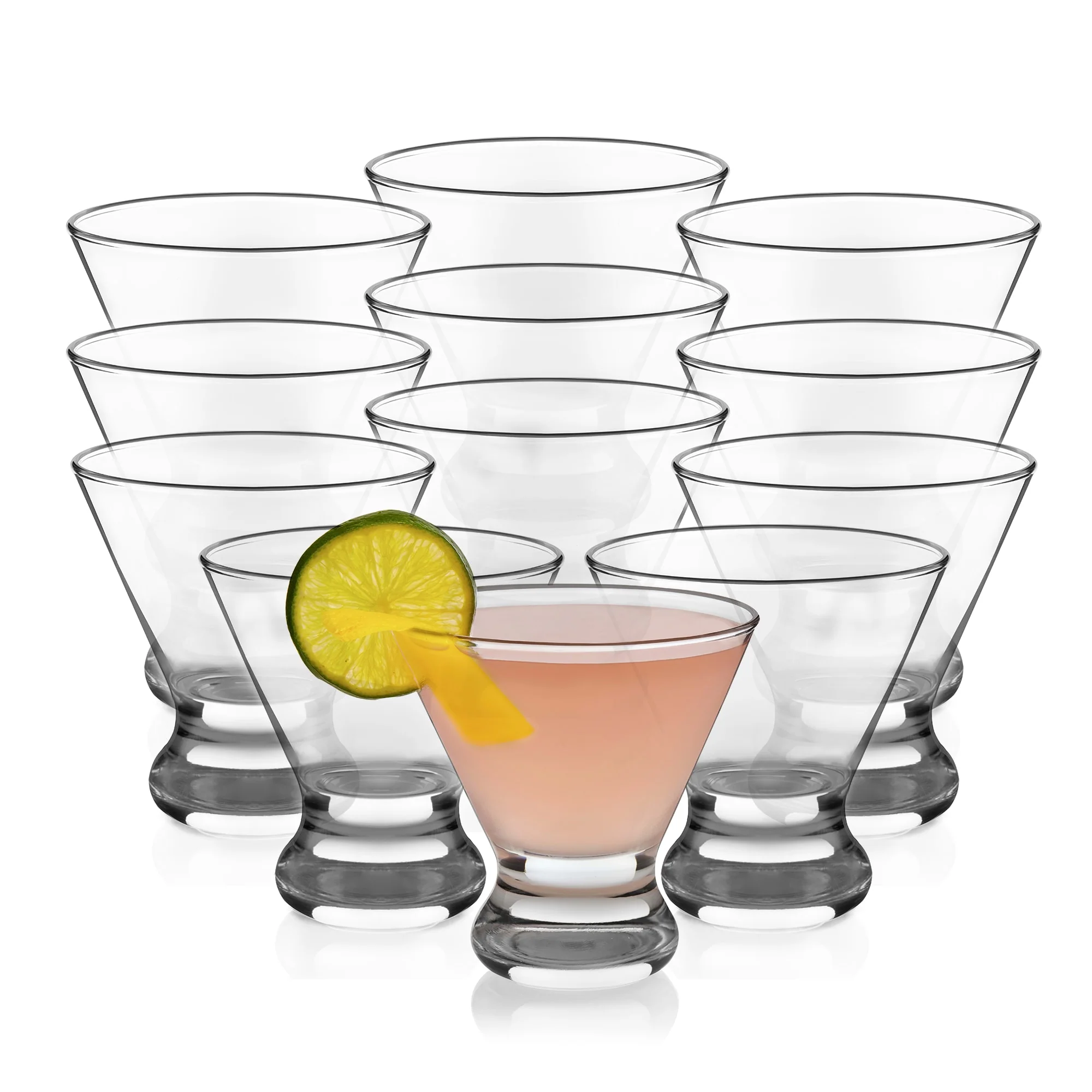 Libbey Cosmopolitan 马天尼派对杯，8.25 盎司，12 只装