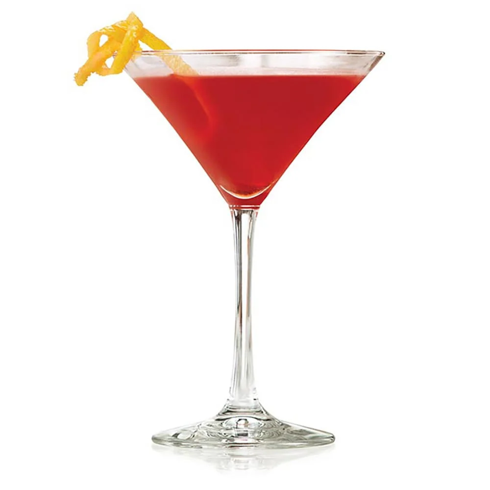 Libbey Vina Martini Glasses, 8 ounce, Set of 12