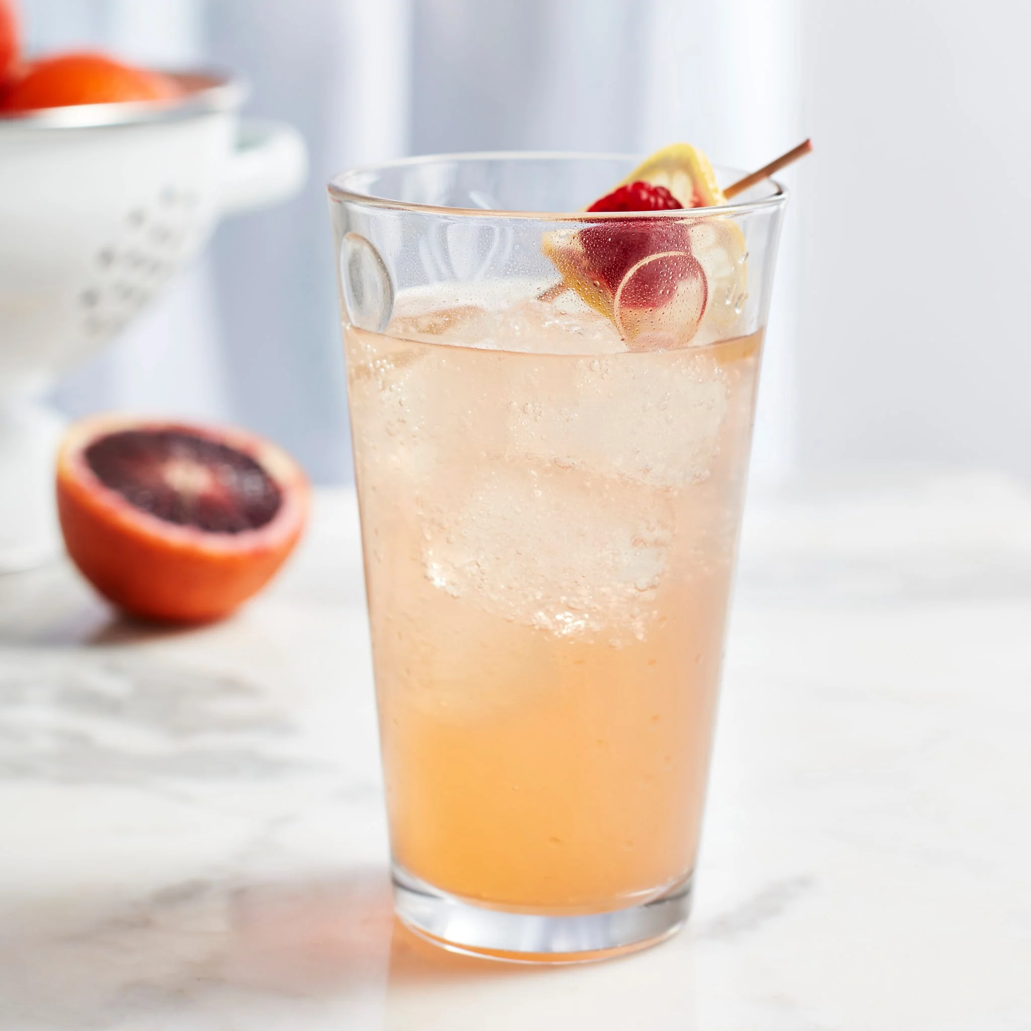 Libbey Reno 花纹平底杯，16 盎司，8 件套