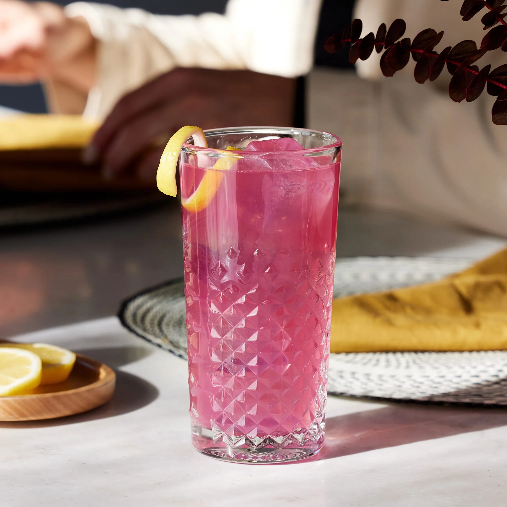 Libbey Carats 平底杯，14 ounce，4 只装