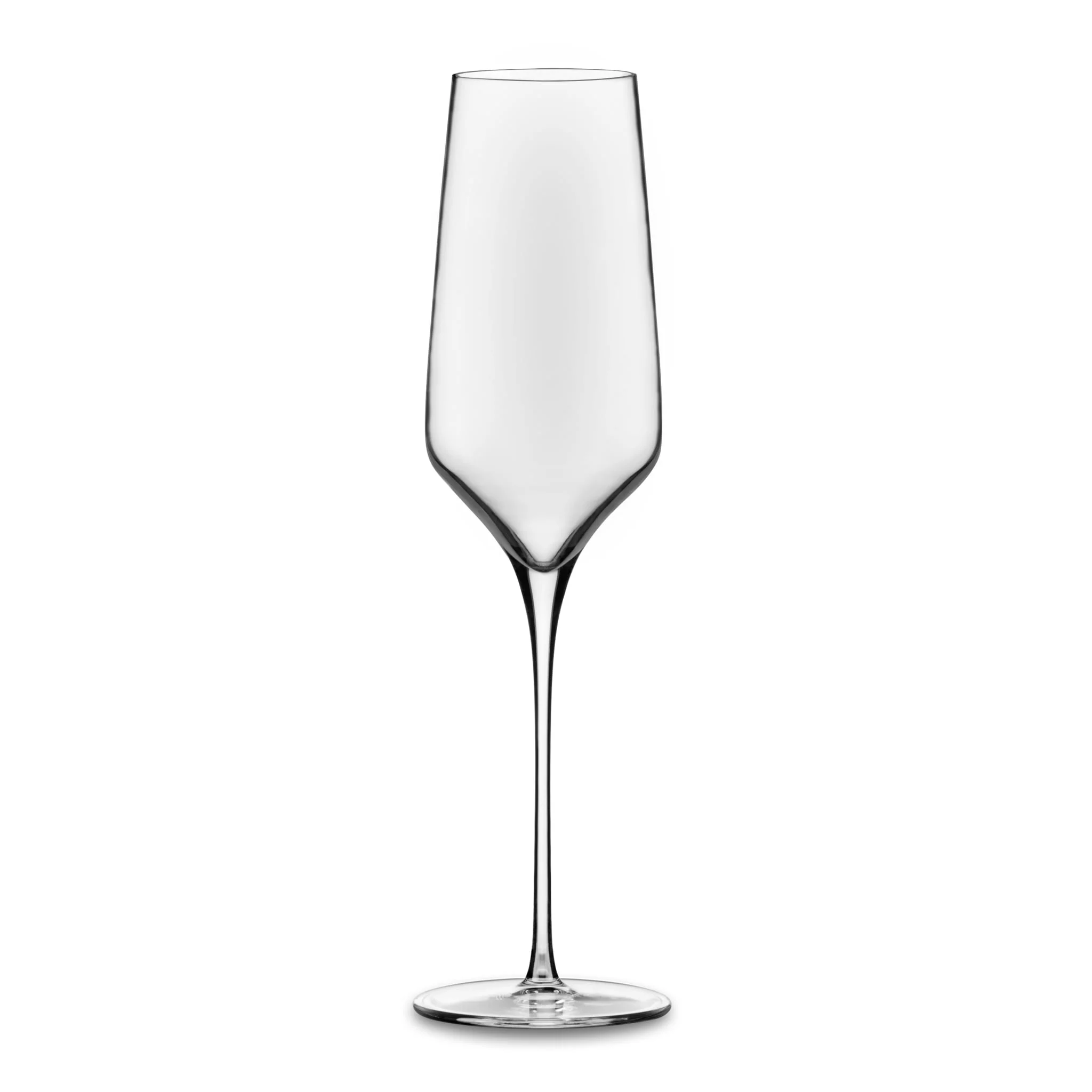 Libbey Signature Greenwich Champagne Flute Glasses, 8.25 ounce, Set of 4