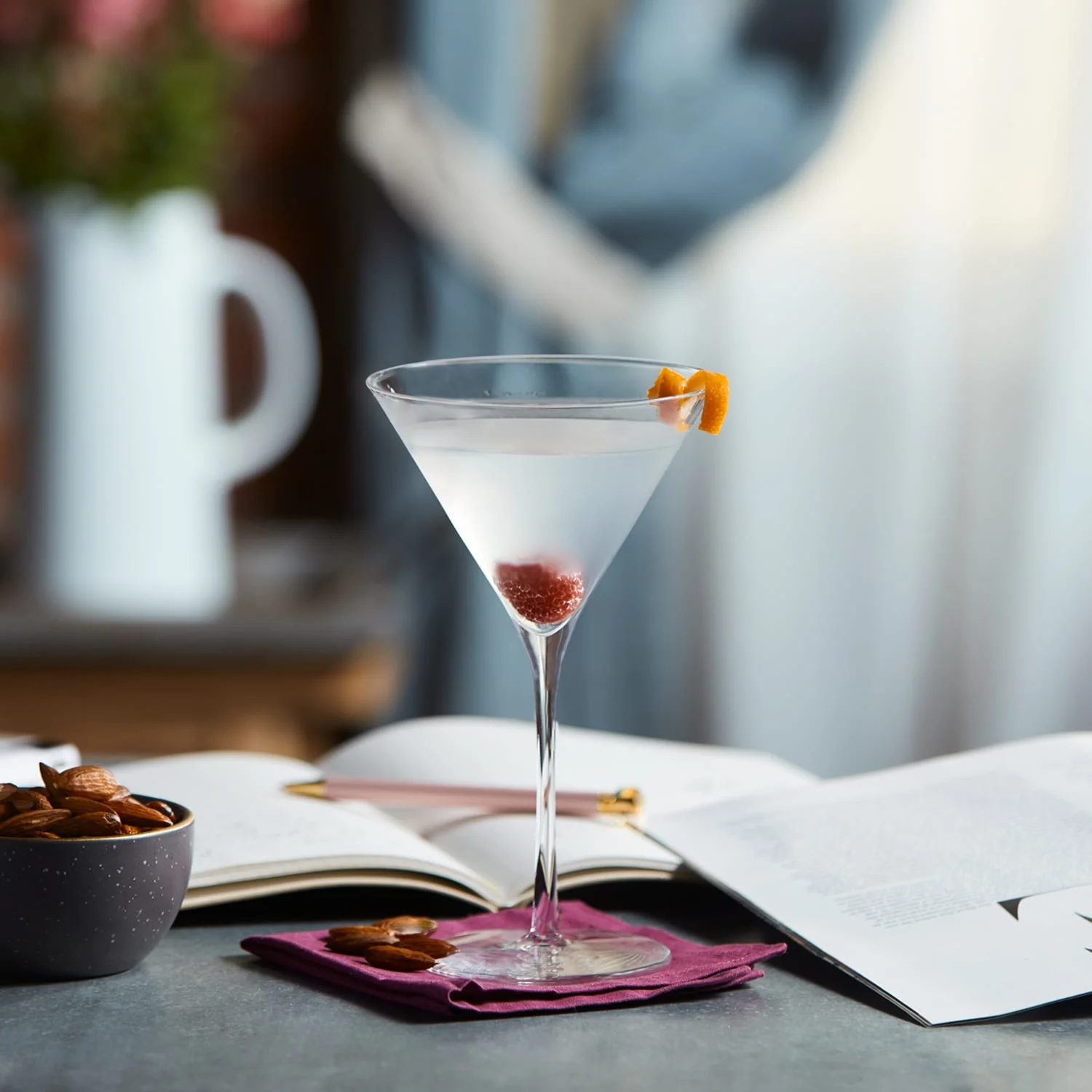 Libbey Signature Kentfield 马天尼酒杯，10 盎司，4 只装