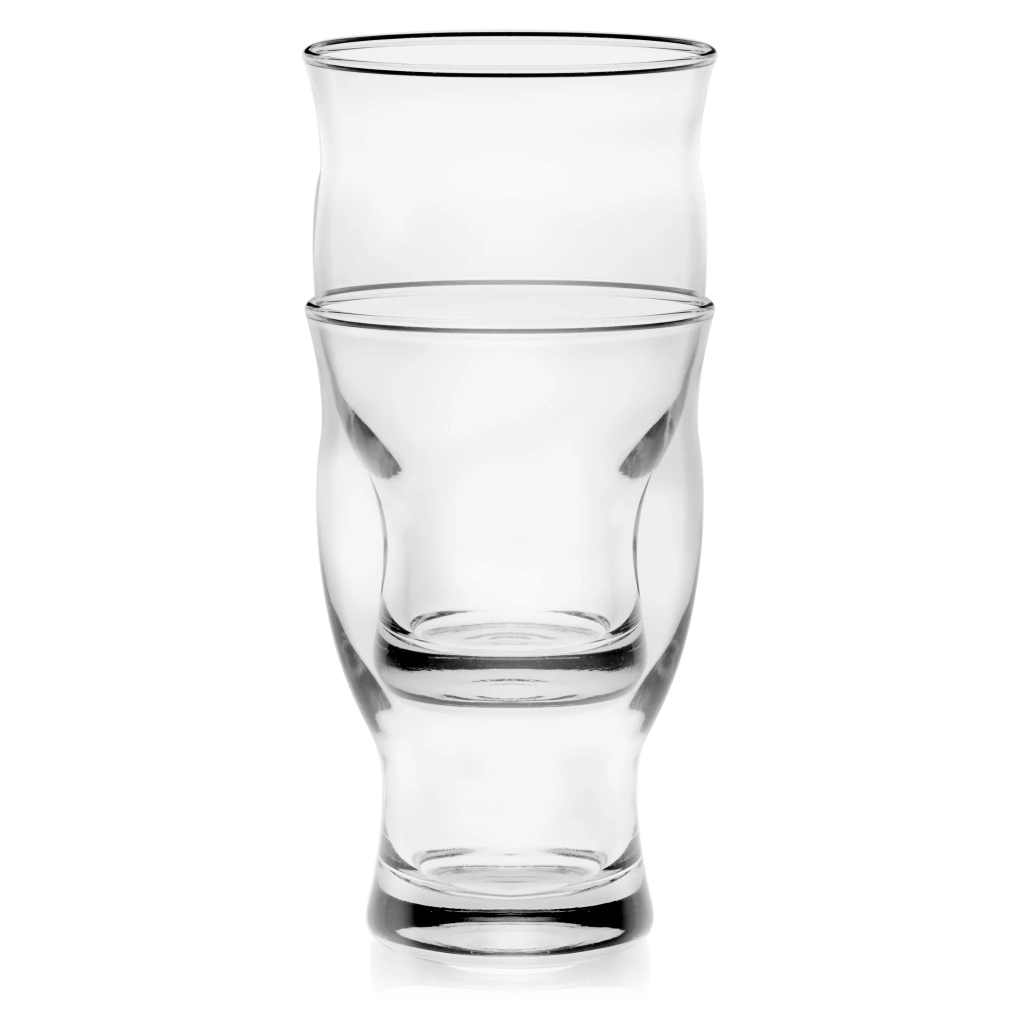 Libbey Craft Brews Nucleated Pint Beer Glasses, 16.75 ounce, Set of 4