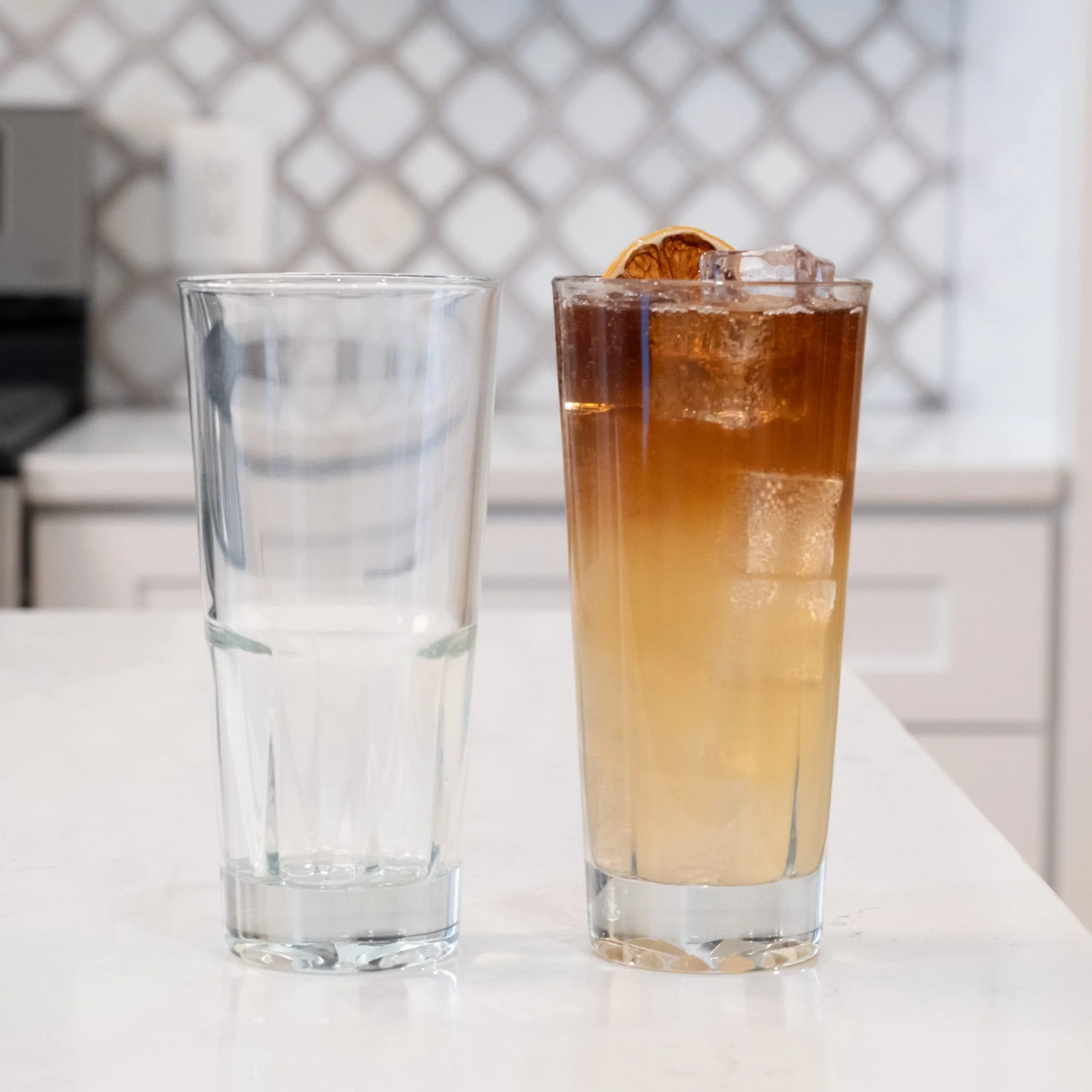 Libbey Bellevue 可叠放玻璃杯，13.5 ounce，4 只装
