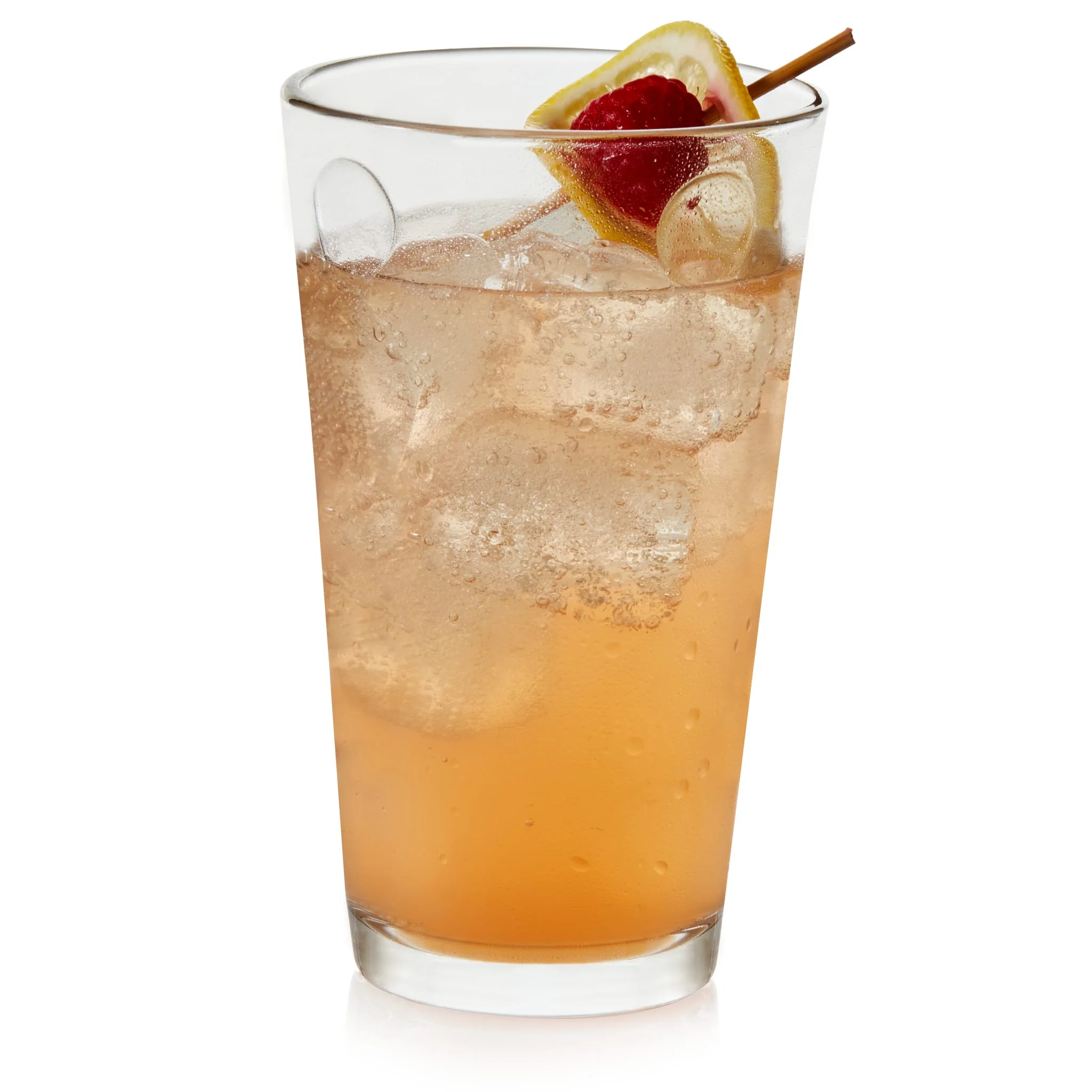 Libbey Reno 花纹平底杯，16 盎司，8 件套