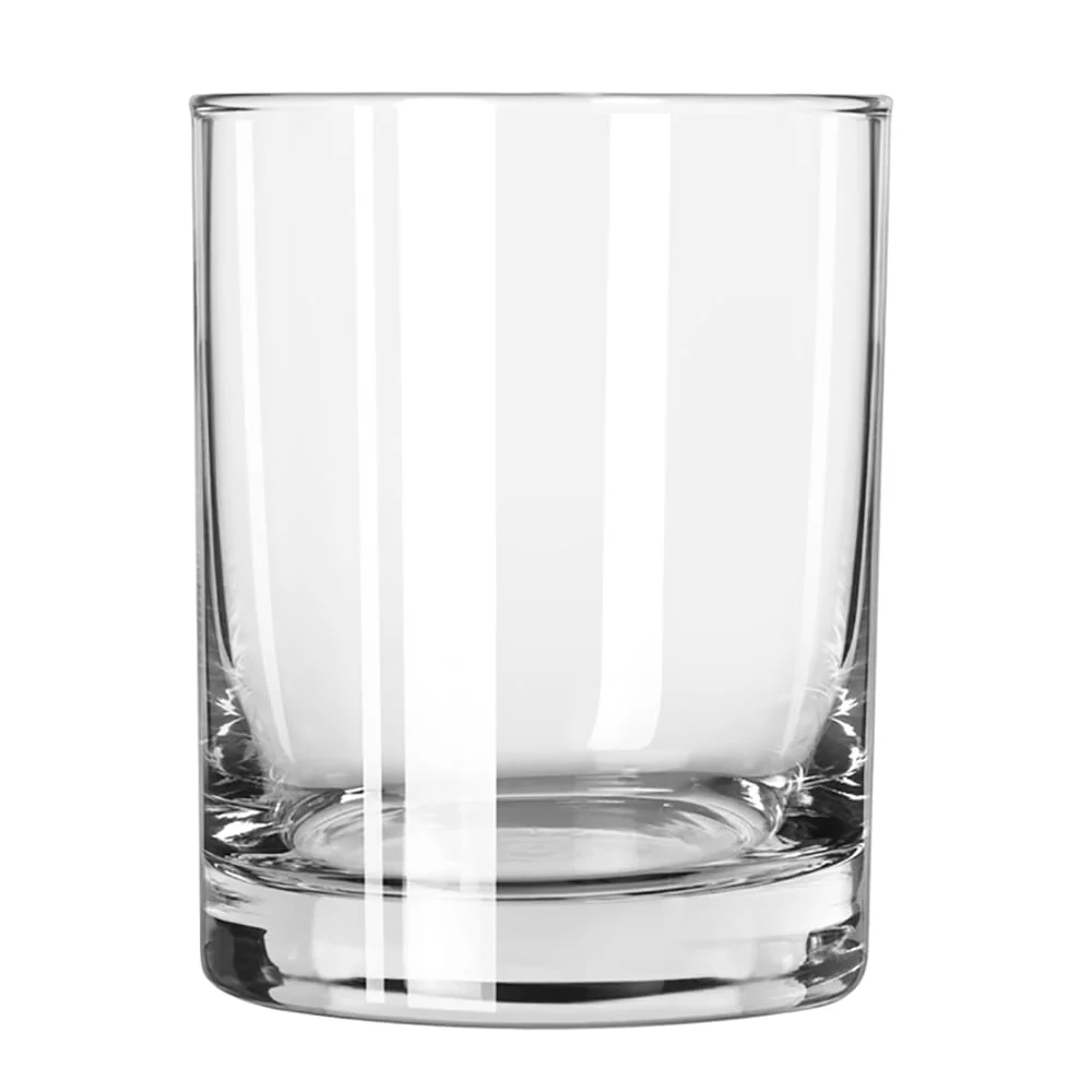 Libbey 厚底复古双份威士忌杯，13.5 盎司，12 只装