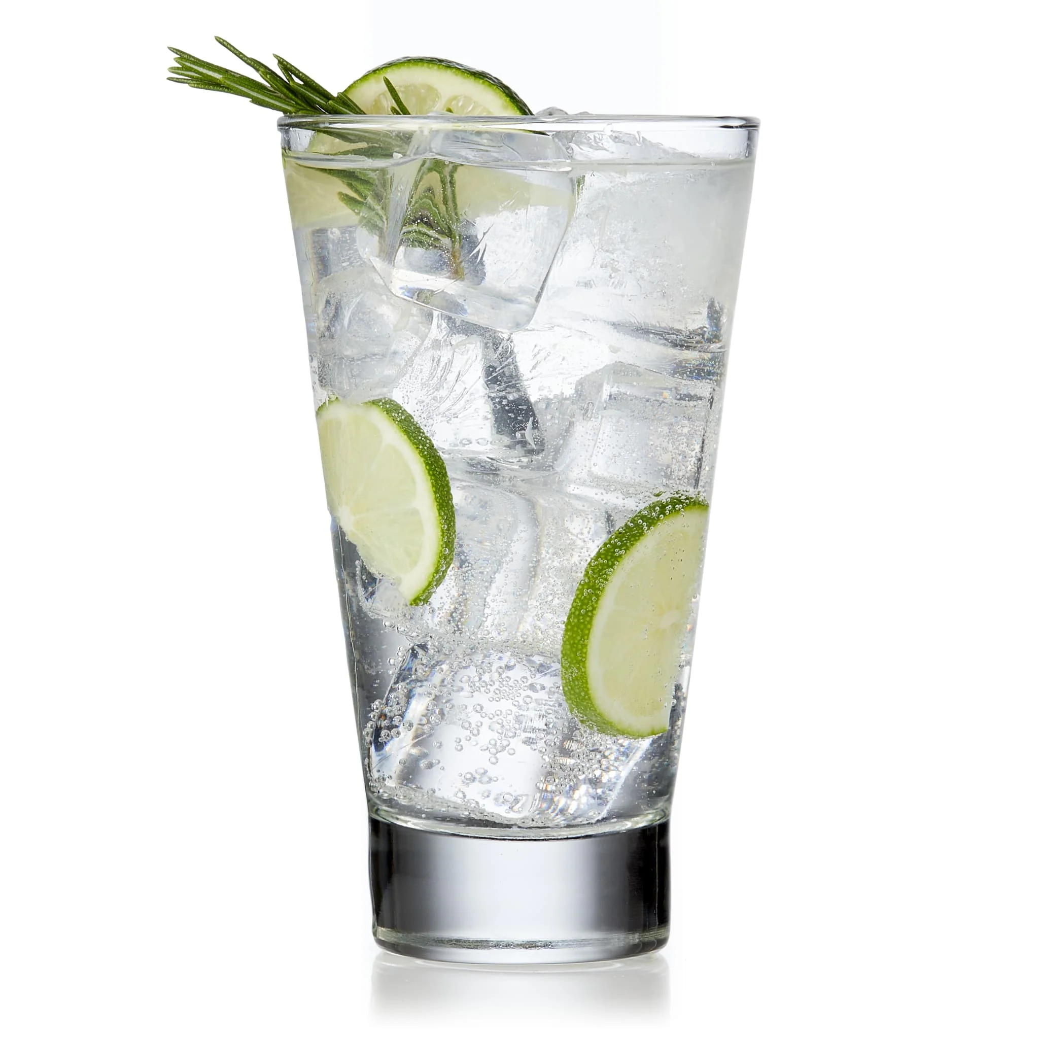 Libbey Modern Bar Essentials Highball Drinking Glasses, 12 ounce, Set of 6