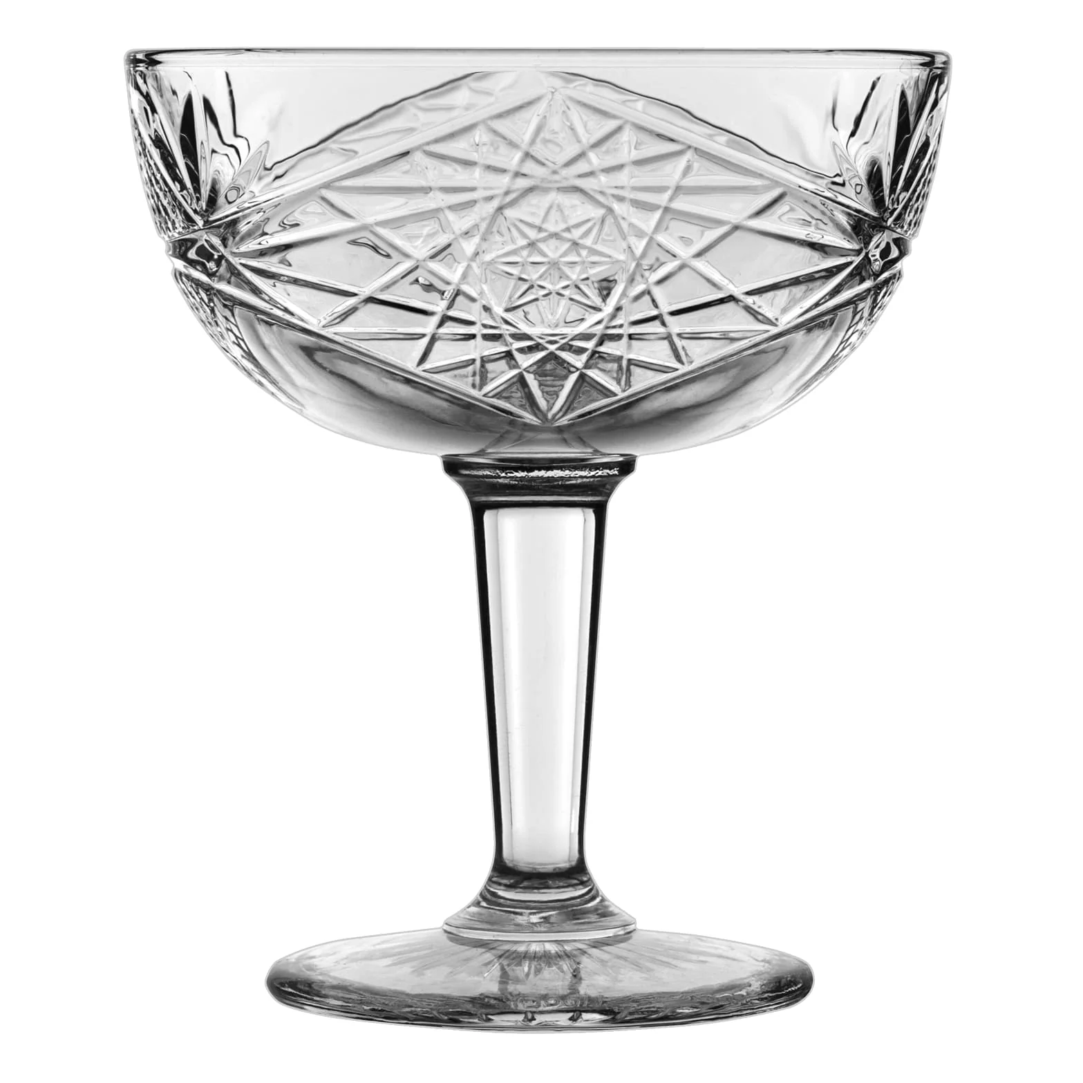 Libbey Hobstar 碟形鸡尾酒杯，8.5 ounce，4 只装