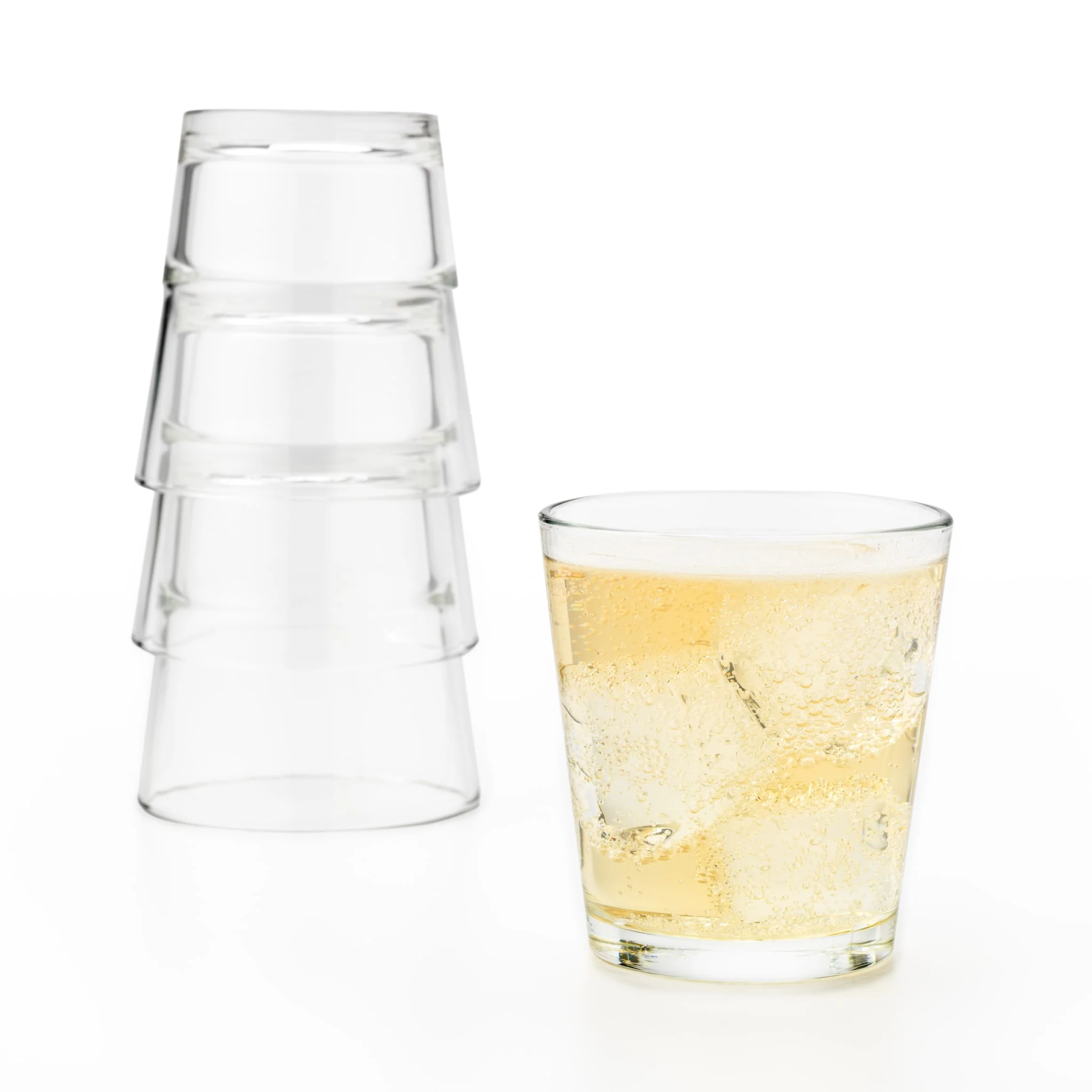 Libbey Restaurant Basics 可叠放岩石杯，9 盎司，12 只装