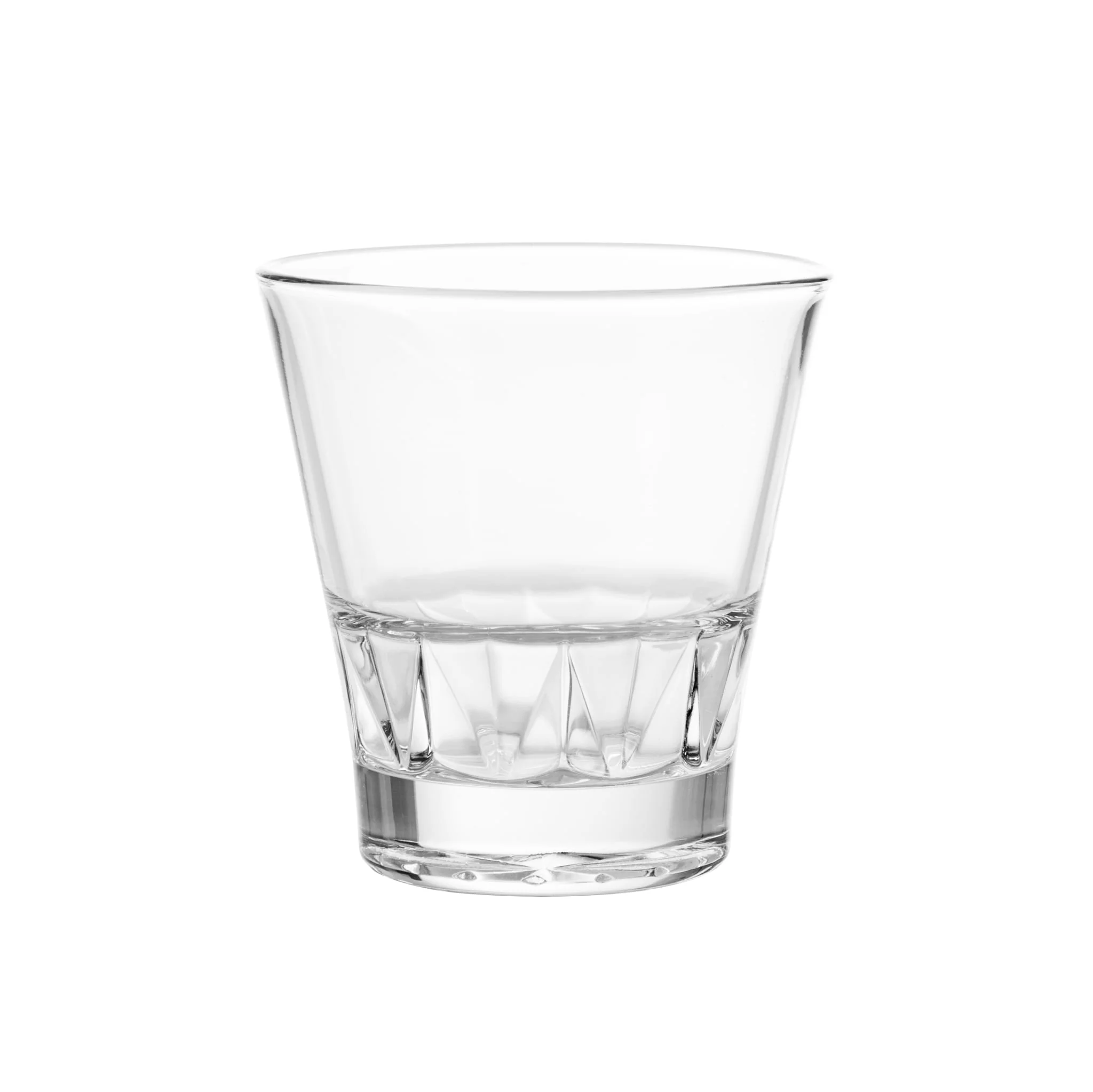Libbey Bellevue Stackable Double Old Fashioned Rocks Glass, 11.5 ounce, Set of 4
