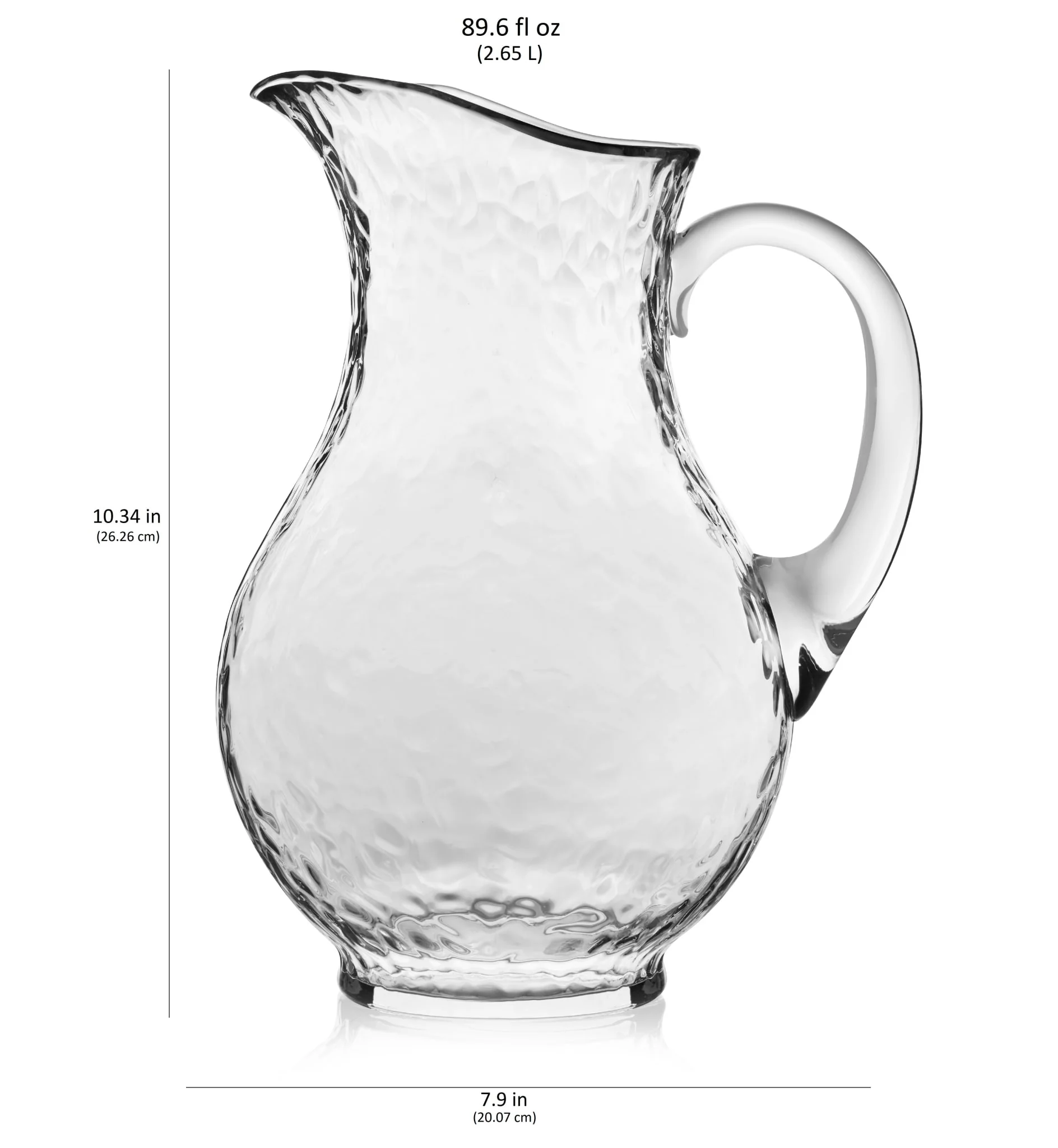 Libbey Yucatan 玻璃水壶，86.9 ounce