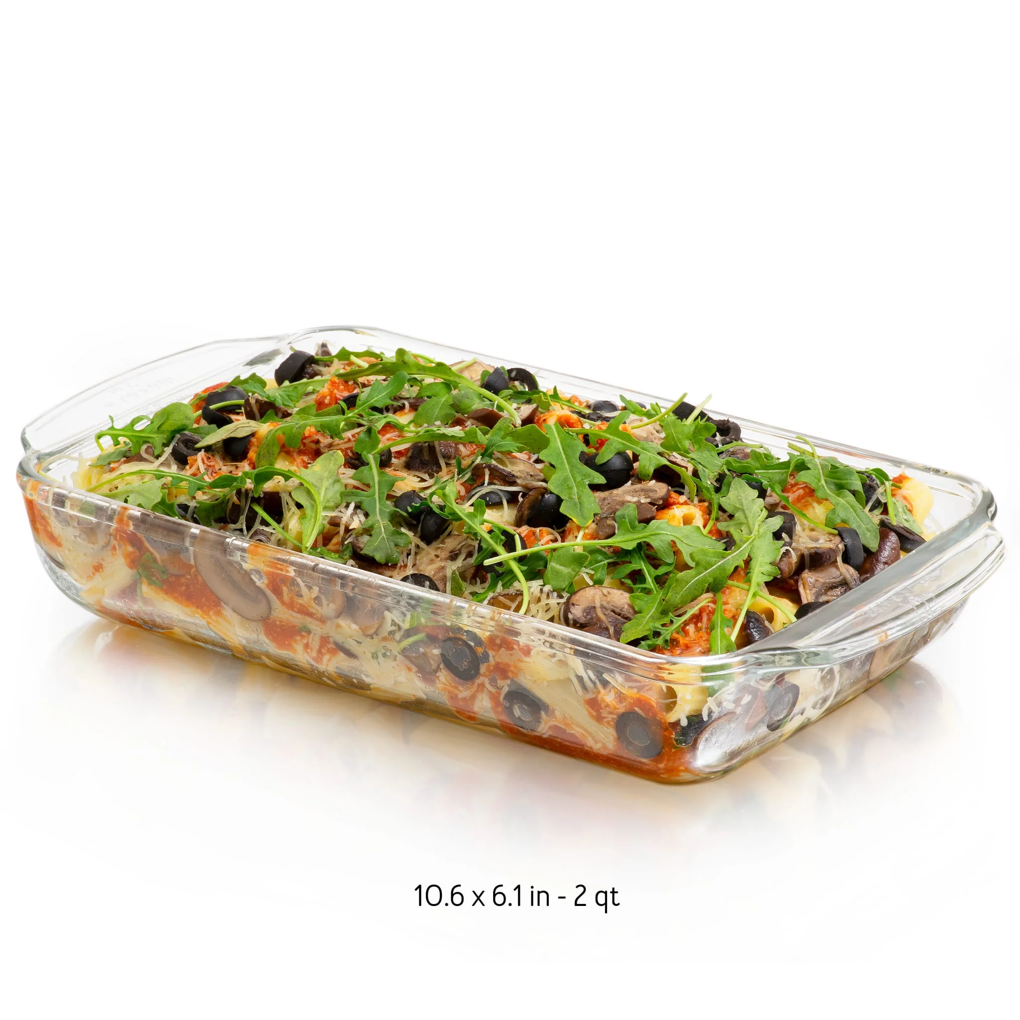 Libbey Baker's Basics 3 Piece Glass Casserole Baking Dish Set