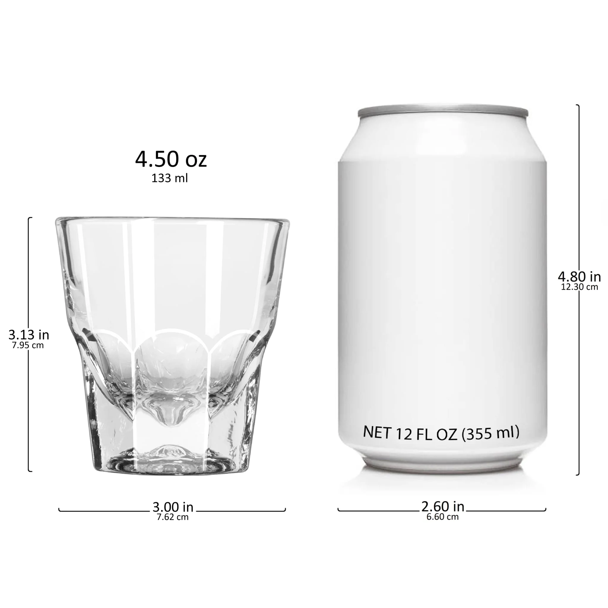 Libbey Gibraltar DuraTuff 可塔多杯，4.5 盎司，12 只装