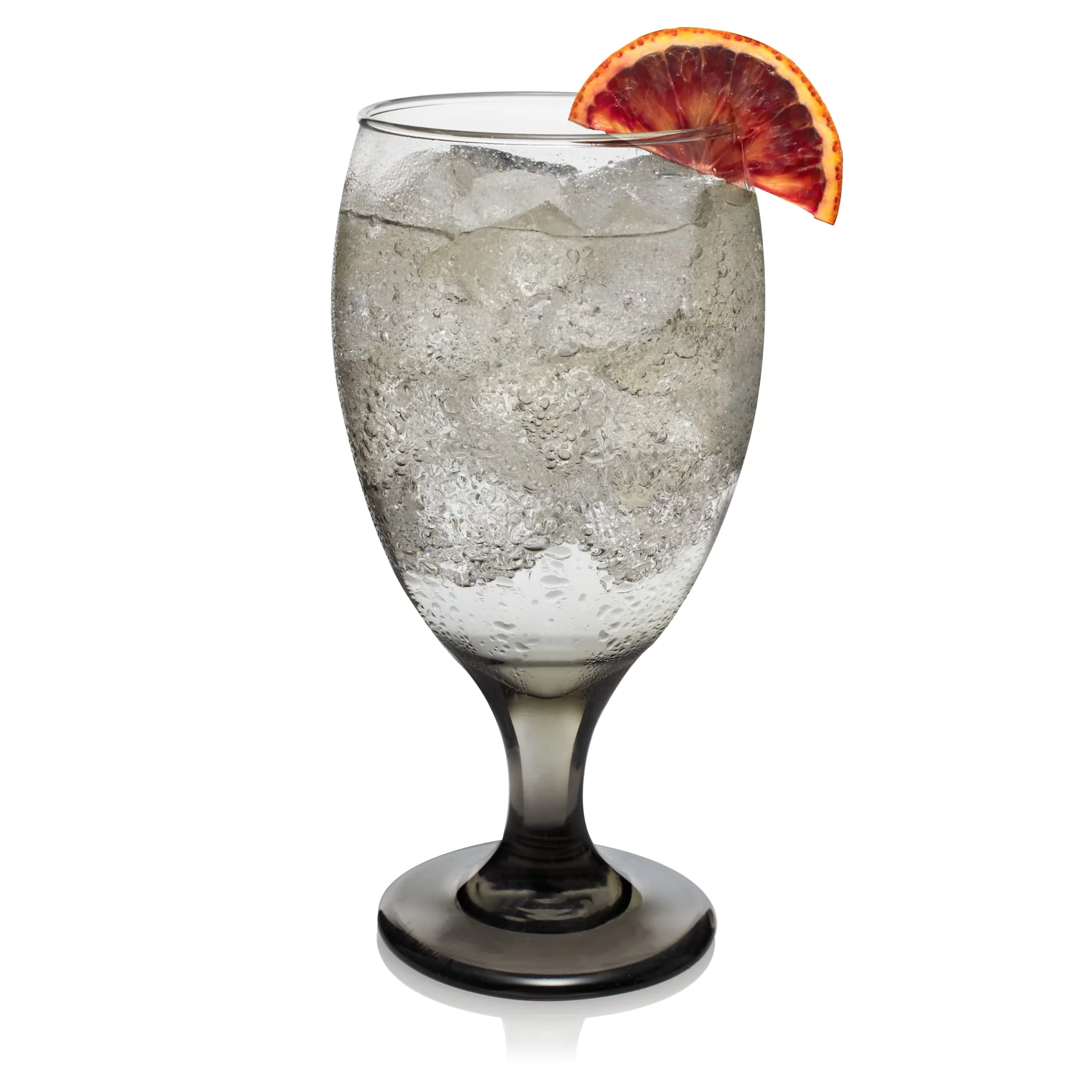 Libbey Classic Smoke 高脚饮料杯，16.25 ounce，6 只装