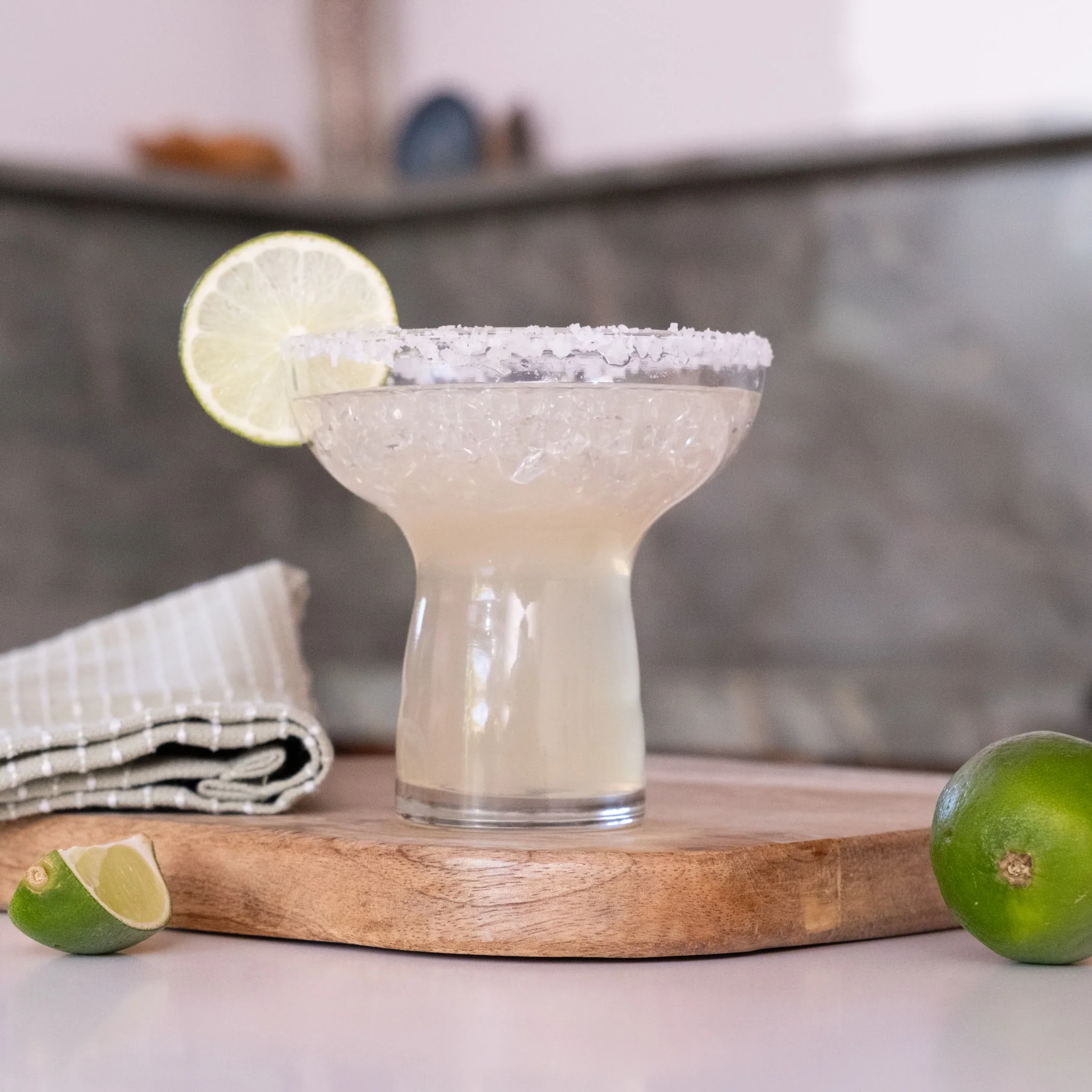 Libbey Stemless Margarita Glasses, 10.25 ounce, Set of 6