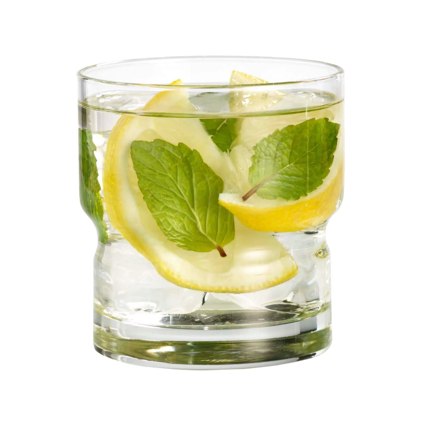 Libbey Newton Stackable Double Old Fashioned Glass, 12 ounce, Set of 6