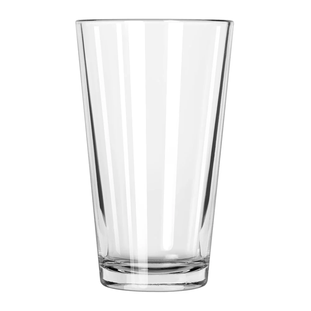 Libbey Restaurant Basics DuraTuff Mixing Glasses, 16 ounce, Set of 12