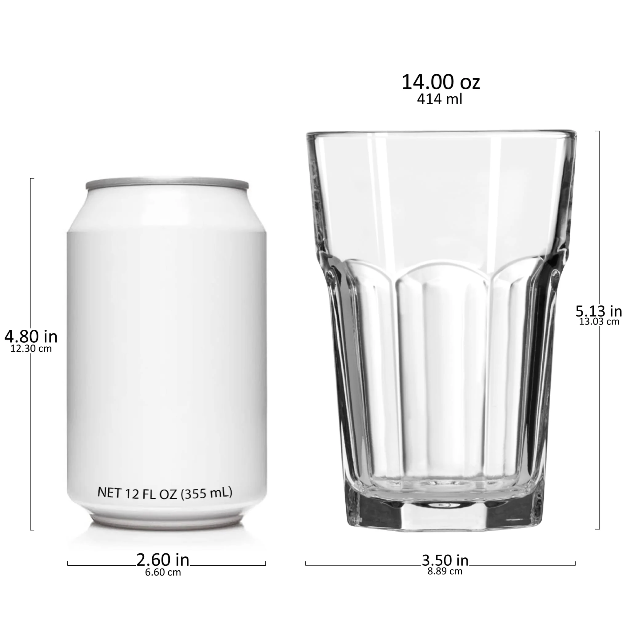 Libbey Gibraltar DuraTuff 果汁杯，14 盎司，12 只装