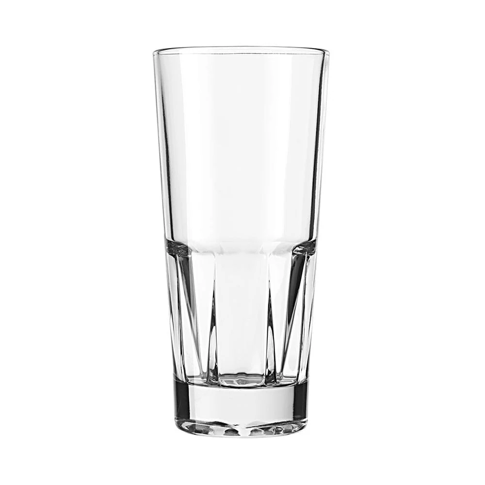 Libbey Bellevue 可叠放玻璃杯，13.5 ounce，4 只装