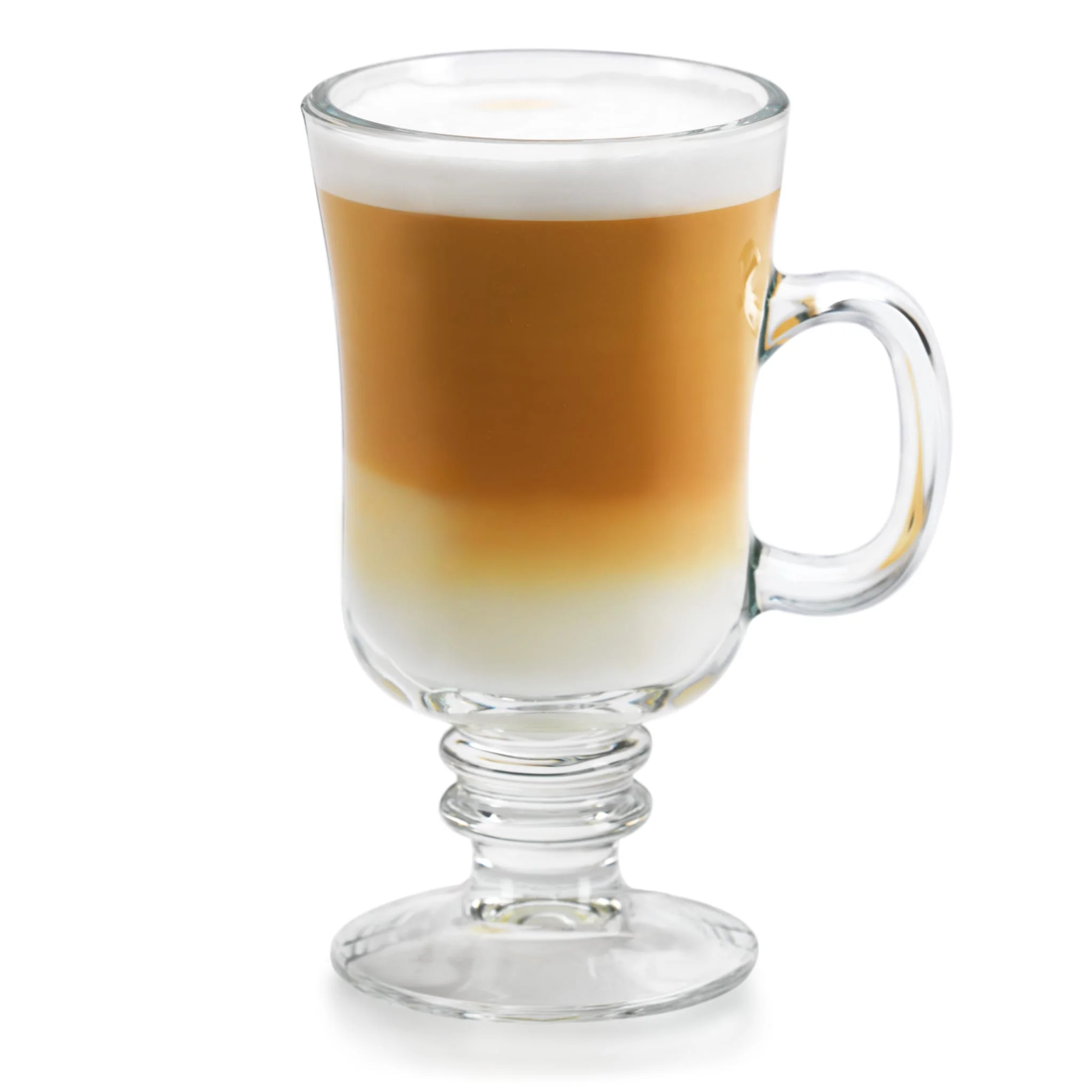 Libbey 爱尔兰咖啡马克杯玻璃杯，8.5 盎司，4 只装