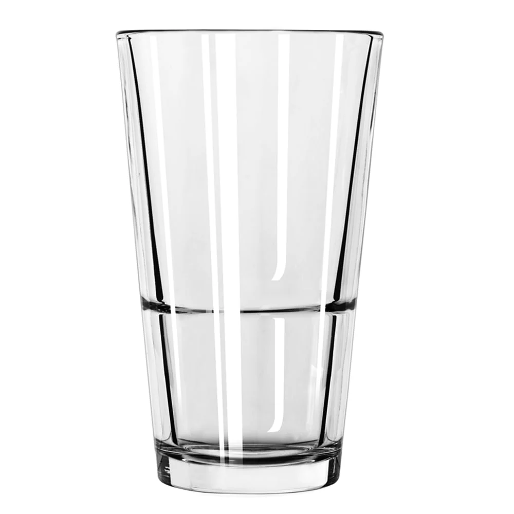 Libbey Restaurant Basics Stacking Mixing Glasses, 16 ounce, Set of 12