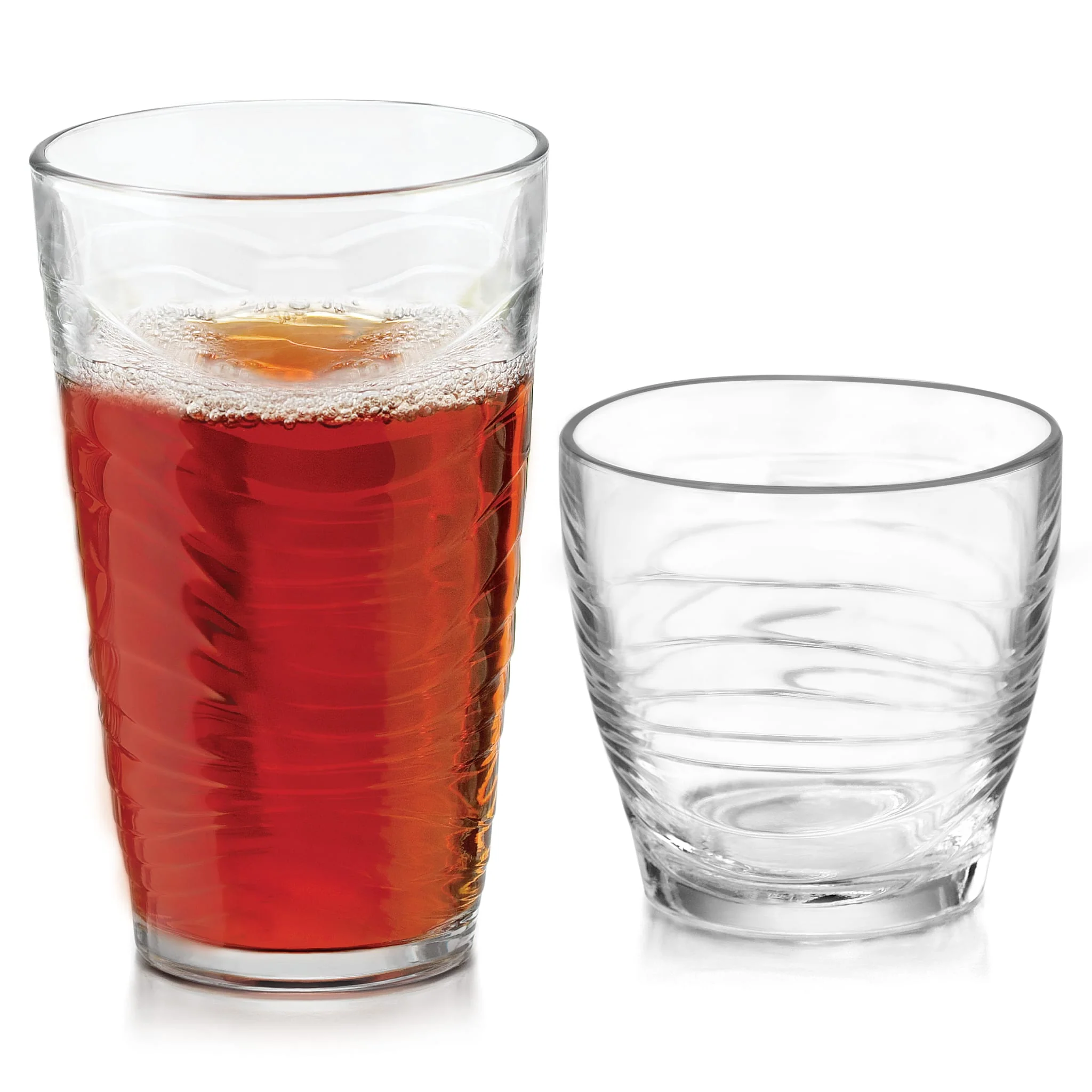 Libbey Orbita 直身杯与洛克杯16件套