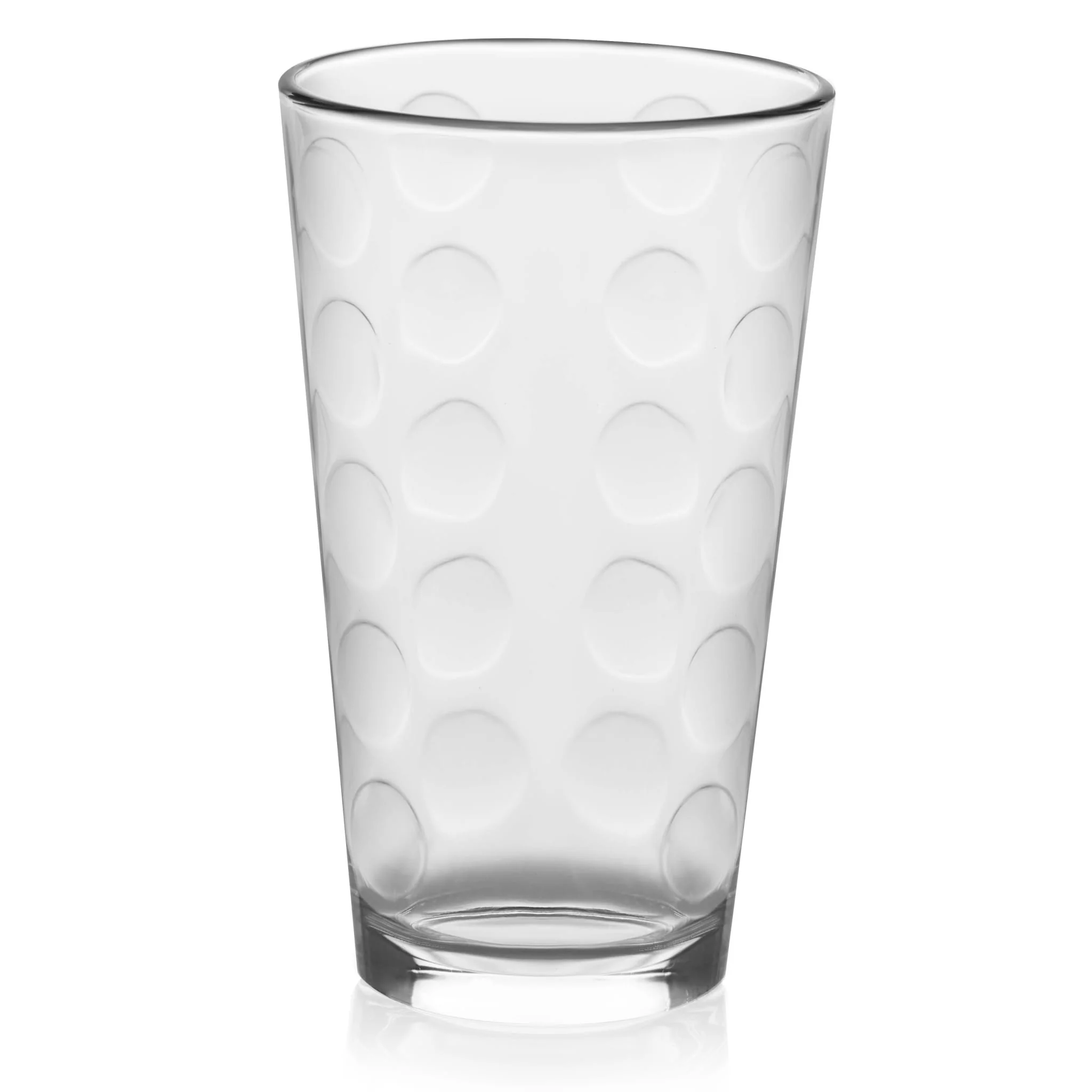 Libbey Reno 花纹平底杯，16 盎司，8 件套