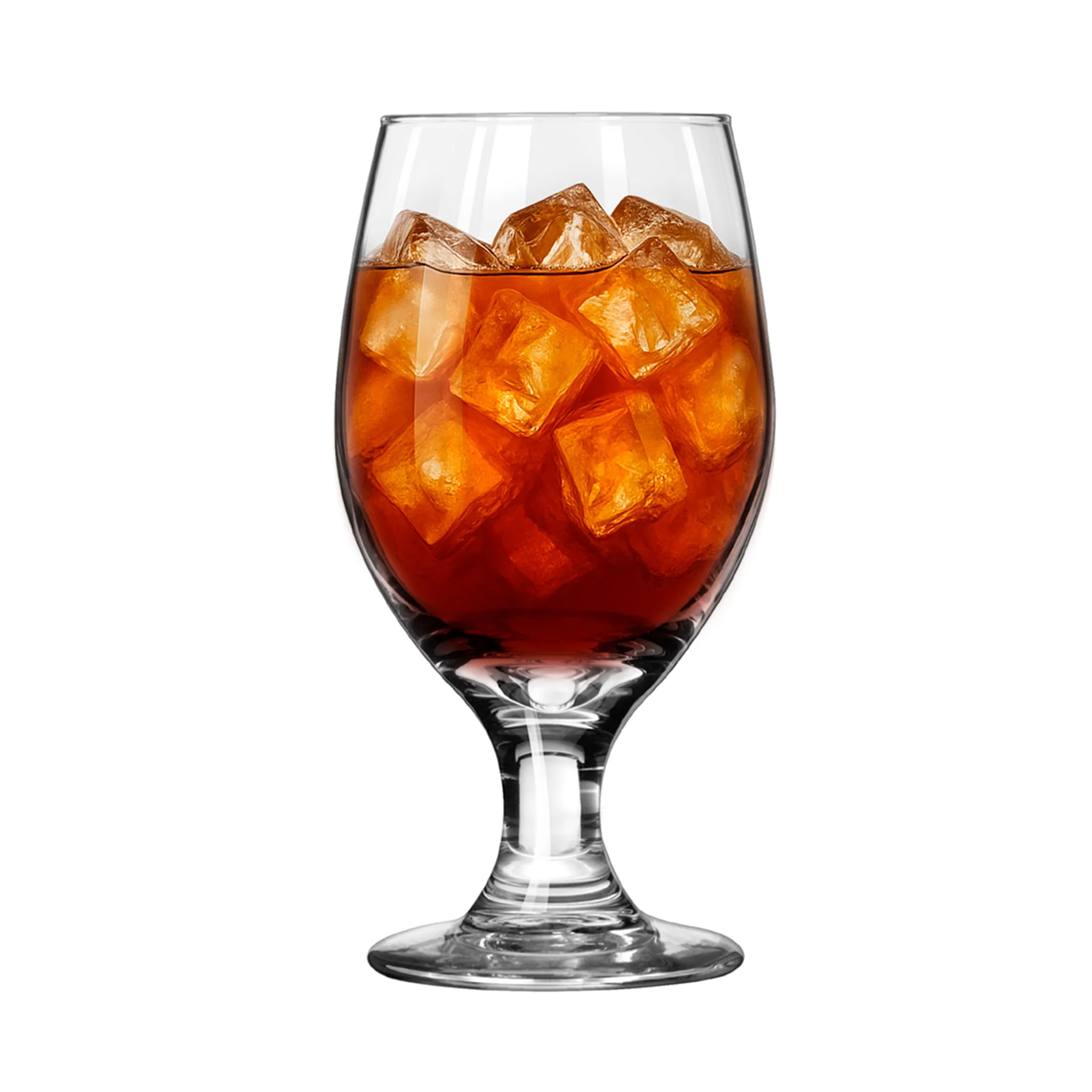 Libbey Perception 宴会高脚杯玻璃杯，14 盎司，12 只套装