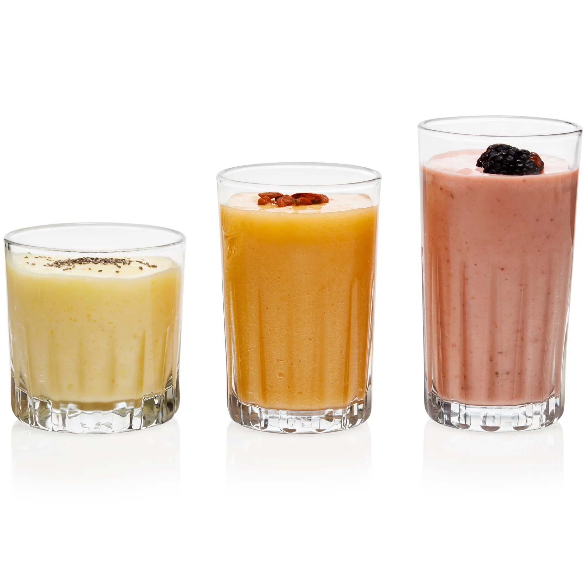 Libbey Brockton 24 Piece Tumbler, Rocks and Juice Glass Set