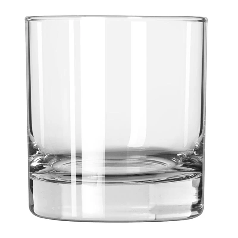 Libbey Heavy Base Rocks Glasses, 8 ounce, Set of 24