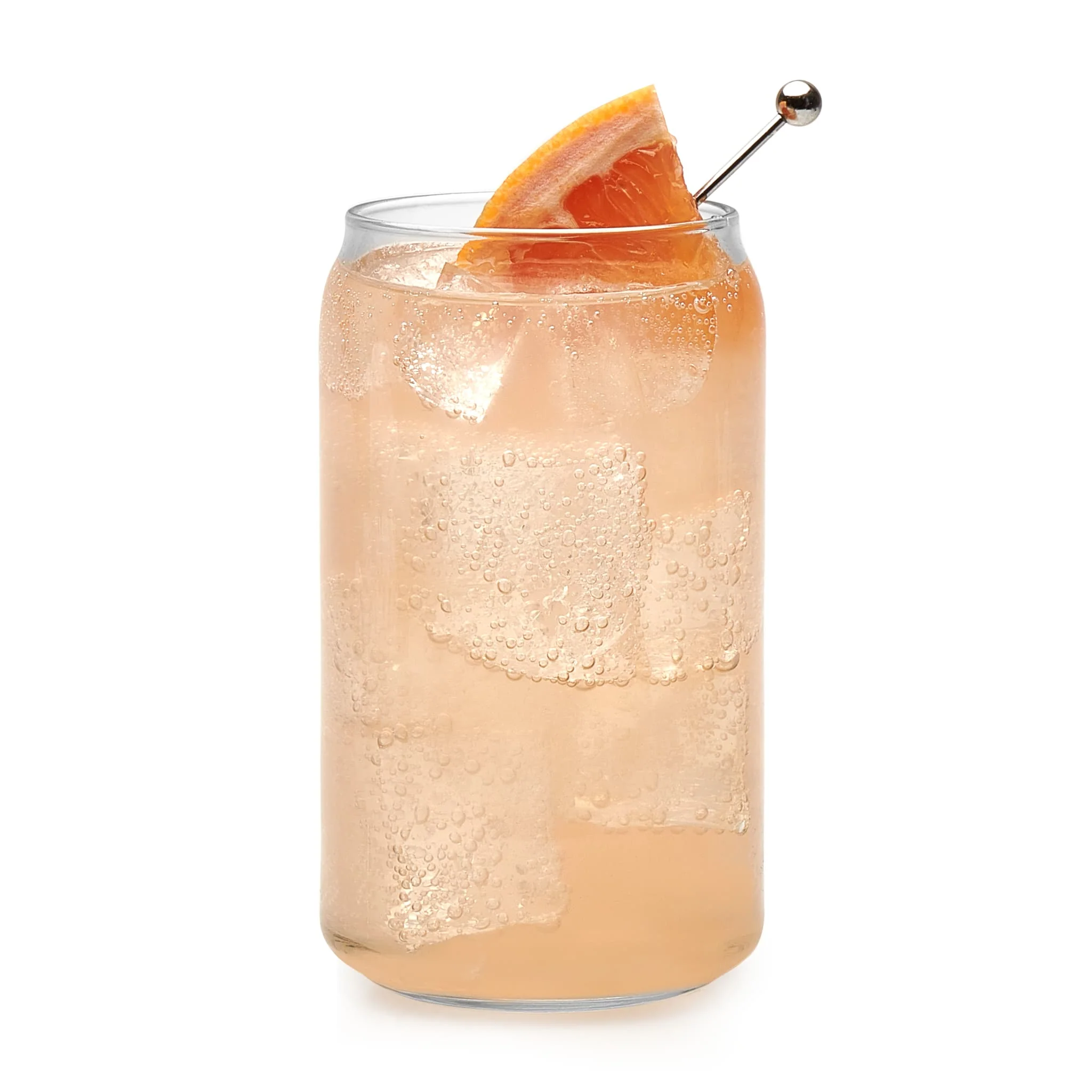 Libbey Classic Can 平底杯，16 ounce，4 只装