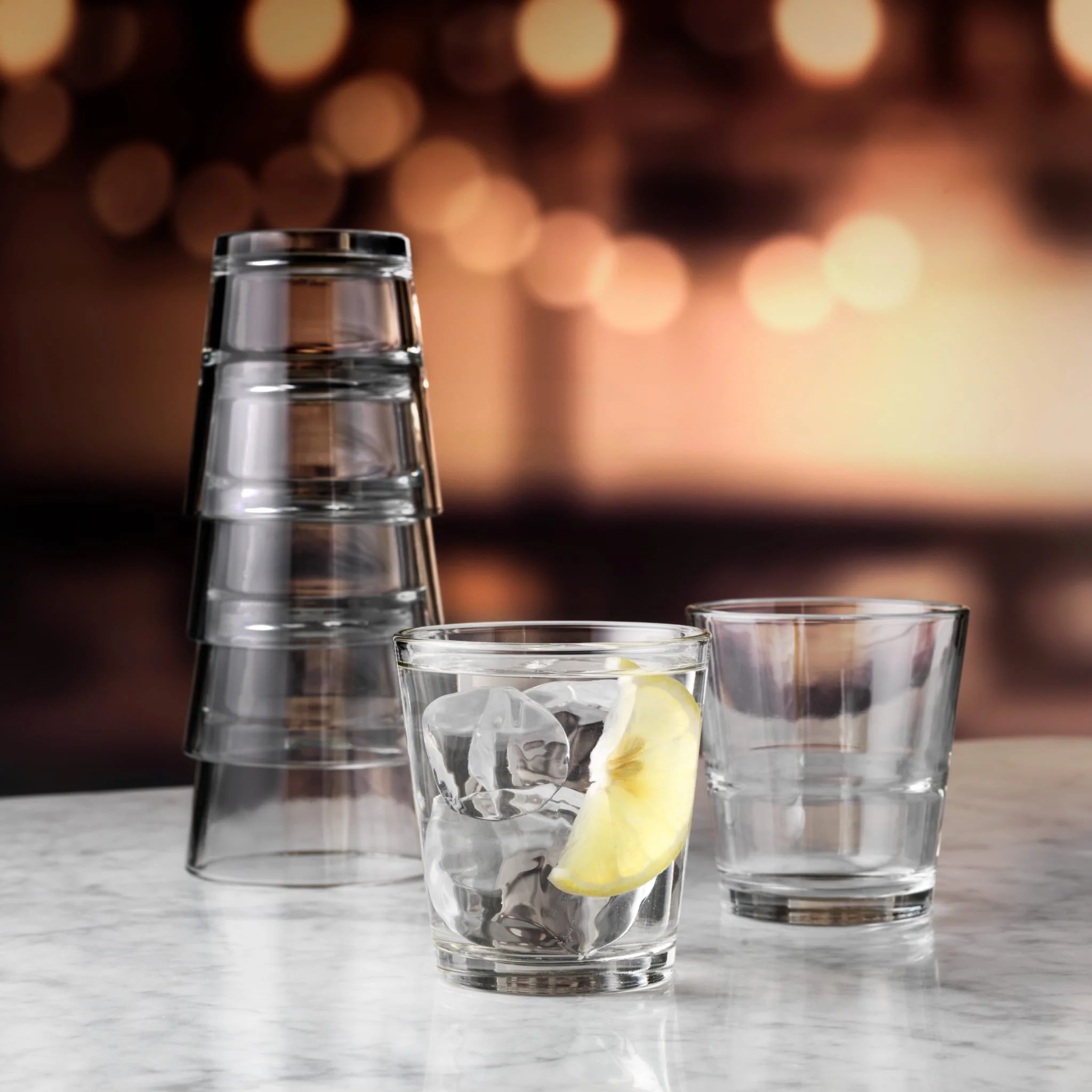 Libbey Restaurant Basics 可叠放岩石杯，9 盎司，12 只装